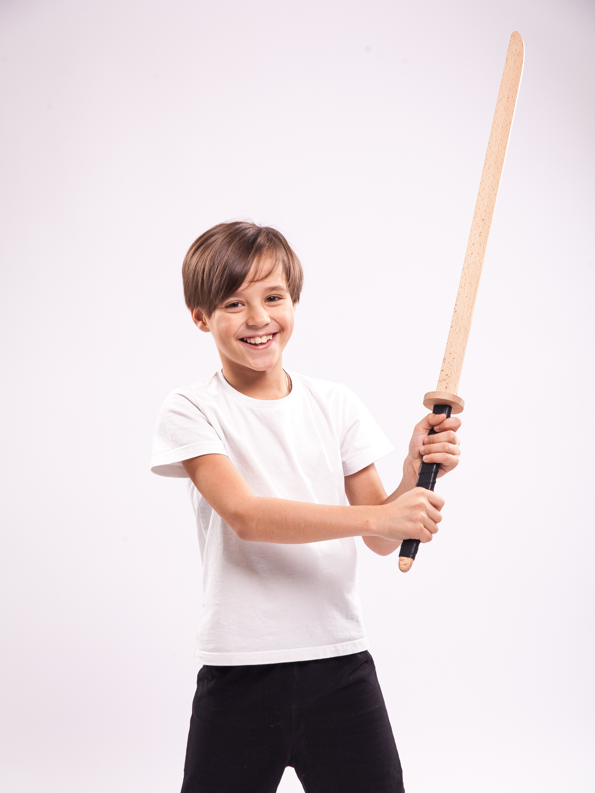 Купить Меч деревянный детский Катана Большая, Тати из бука оптом