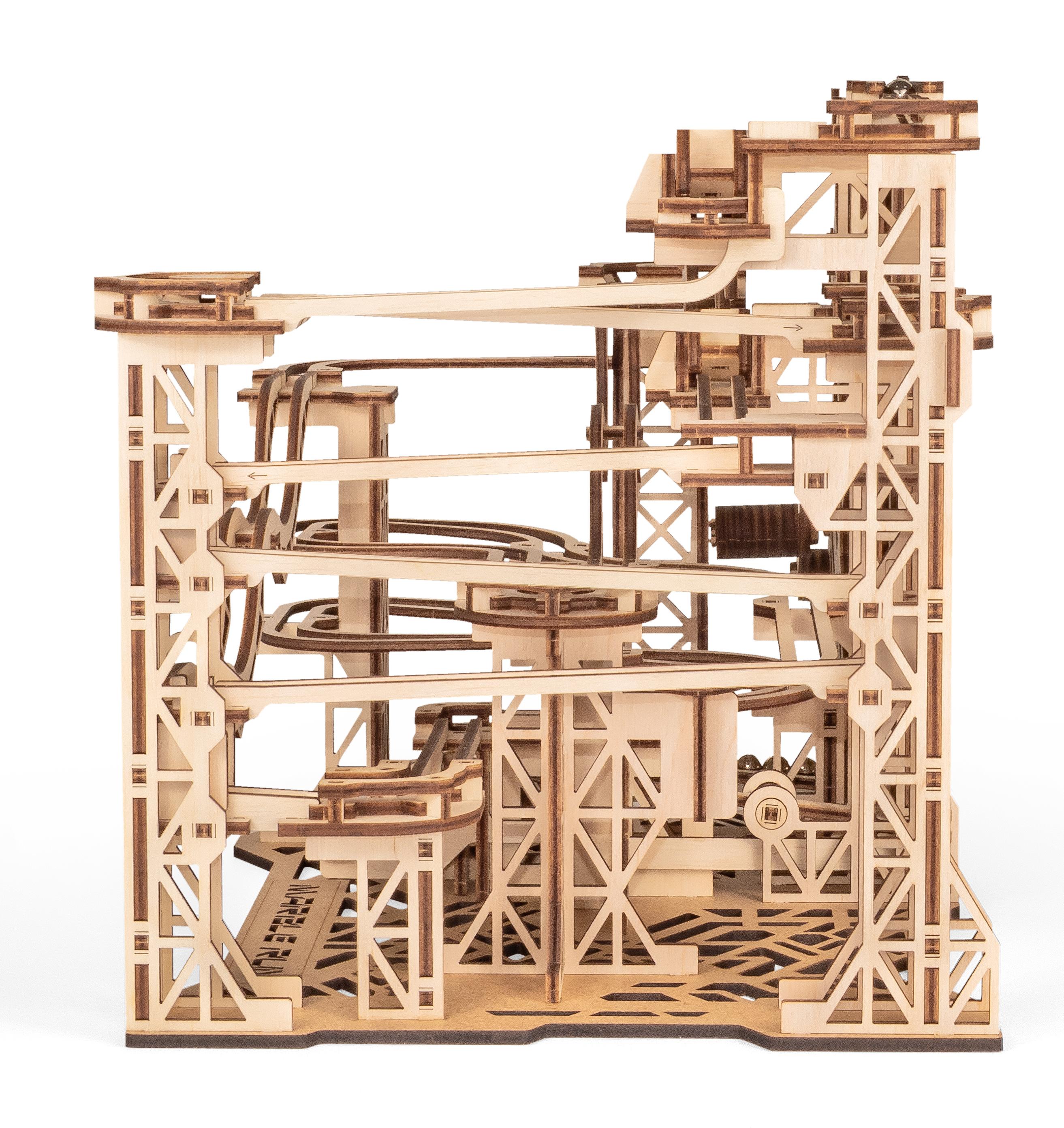 Купить Деревянный конструктор, сборная модель EWA Бегущий лабиринт Марбл  оптом