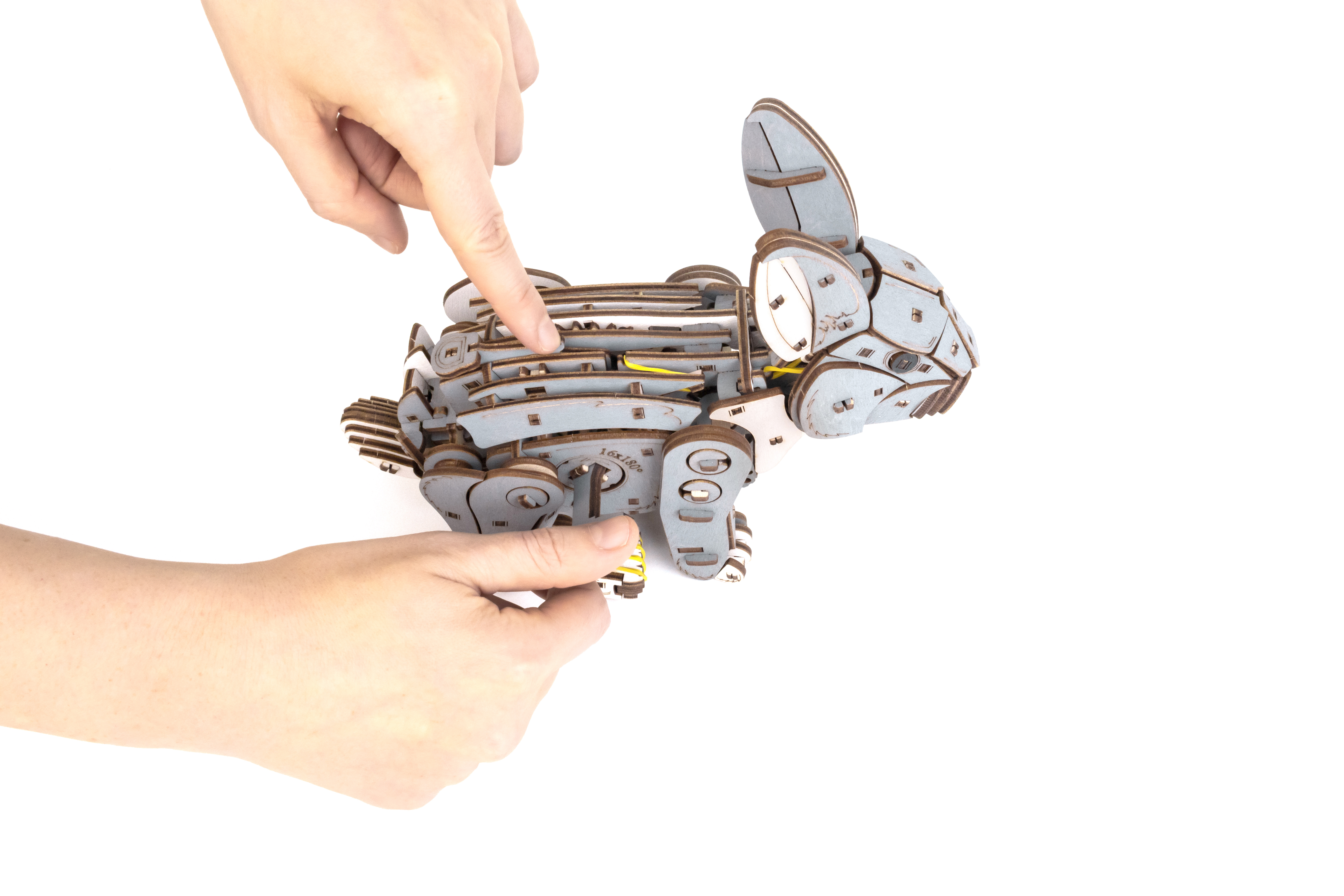 Купить Механическая сборная модель EWA Кролик серый оптом