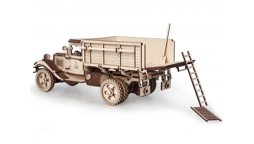 Купить Конструктор 3D деревянный Lemmo Грузовик "Полуторка" Кузов оптом