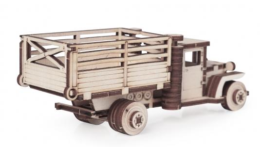 Купить Конструктор 3D деревянный подвижный Lemmo Грузовичок ВБ с кузовом оптом