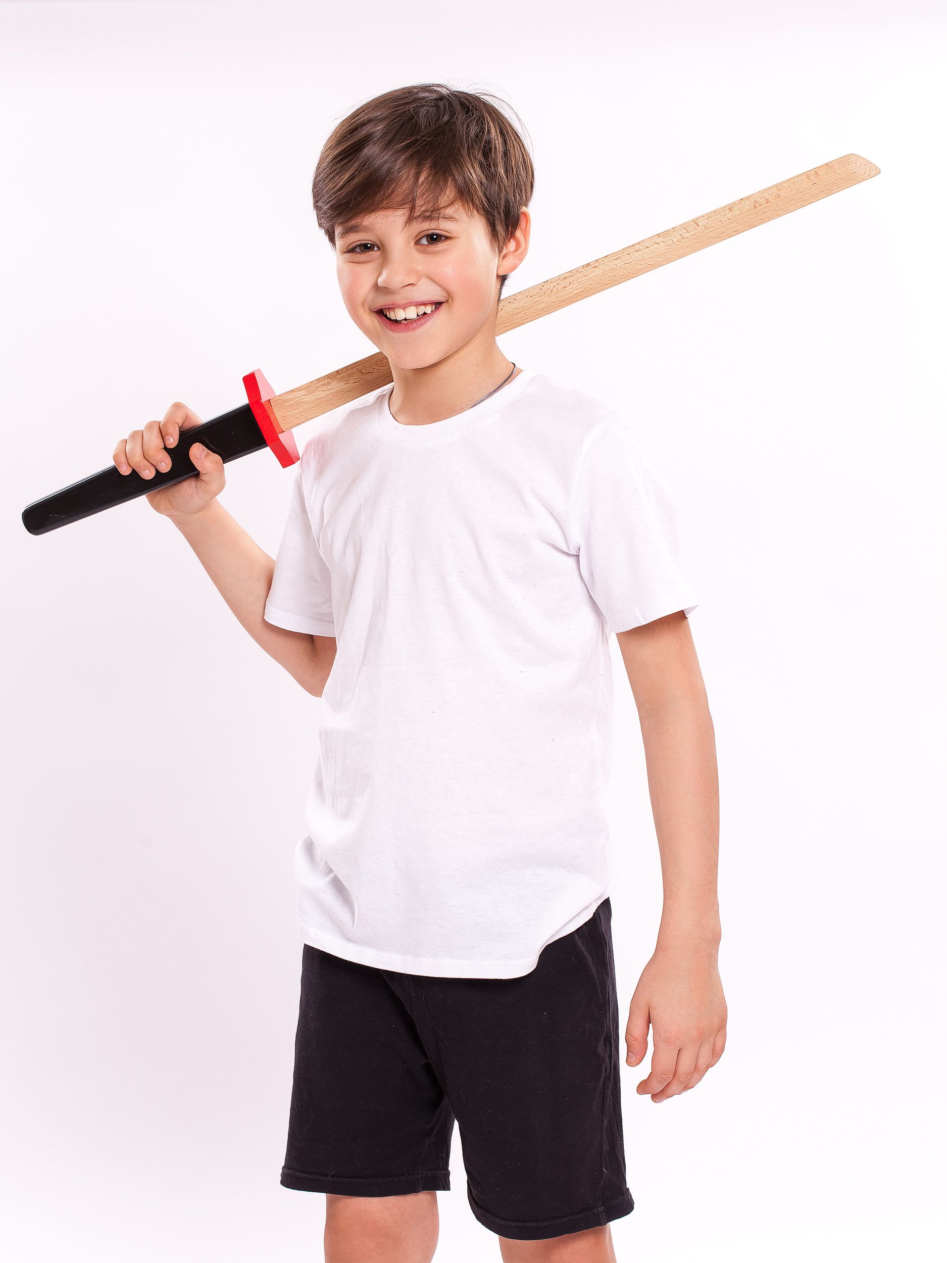 Купить Меч деревянный Катана в ножнах (черный) оптом