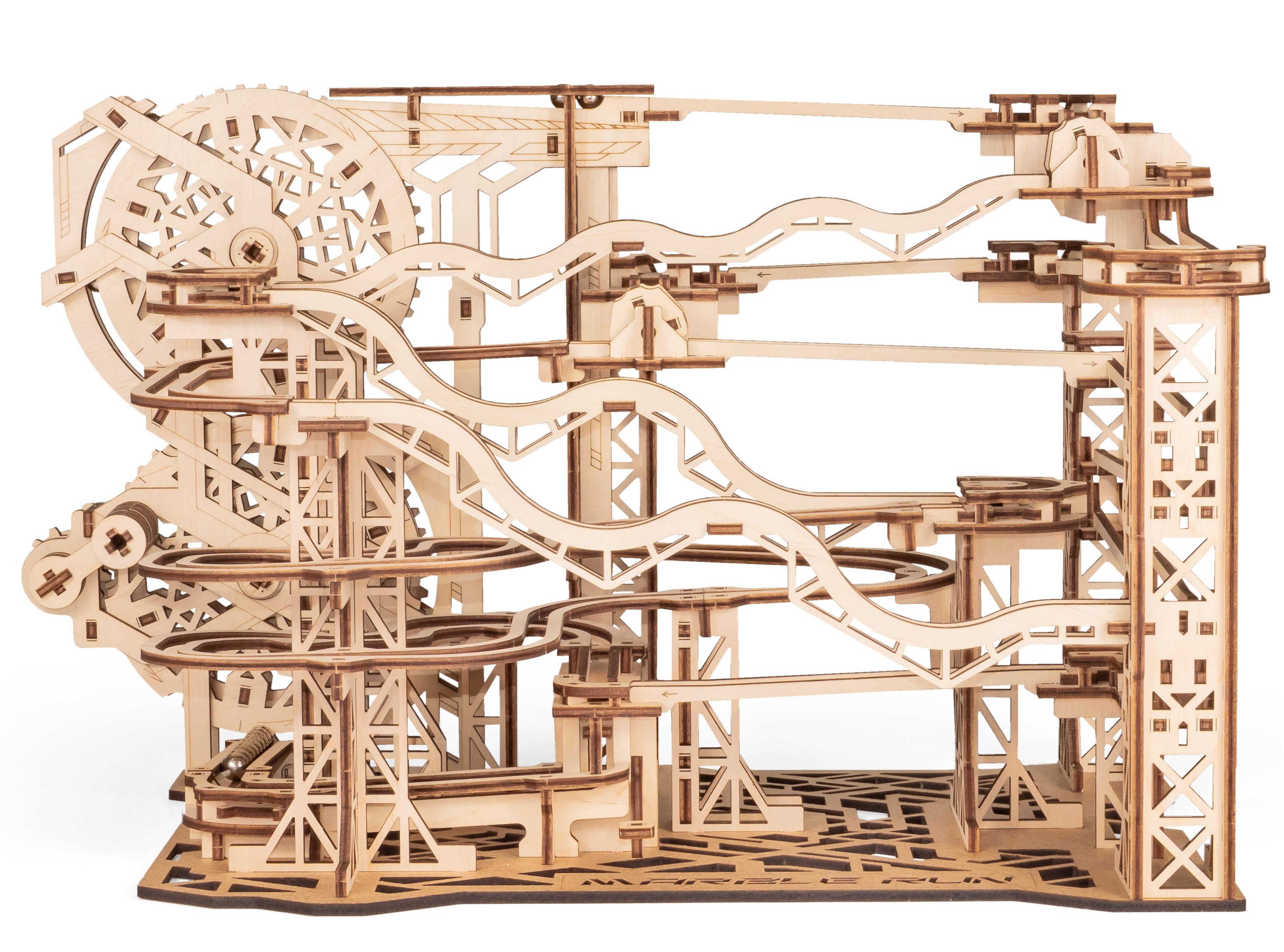 Купить Деревянный конструктор, сборная модель EWA Бегущий лабиринт Марбл  оптом