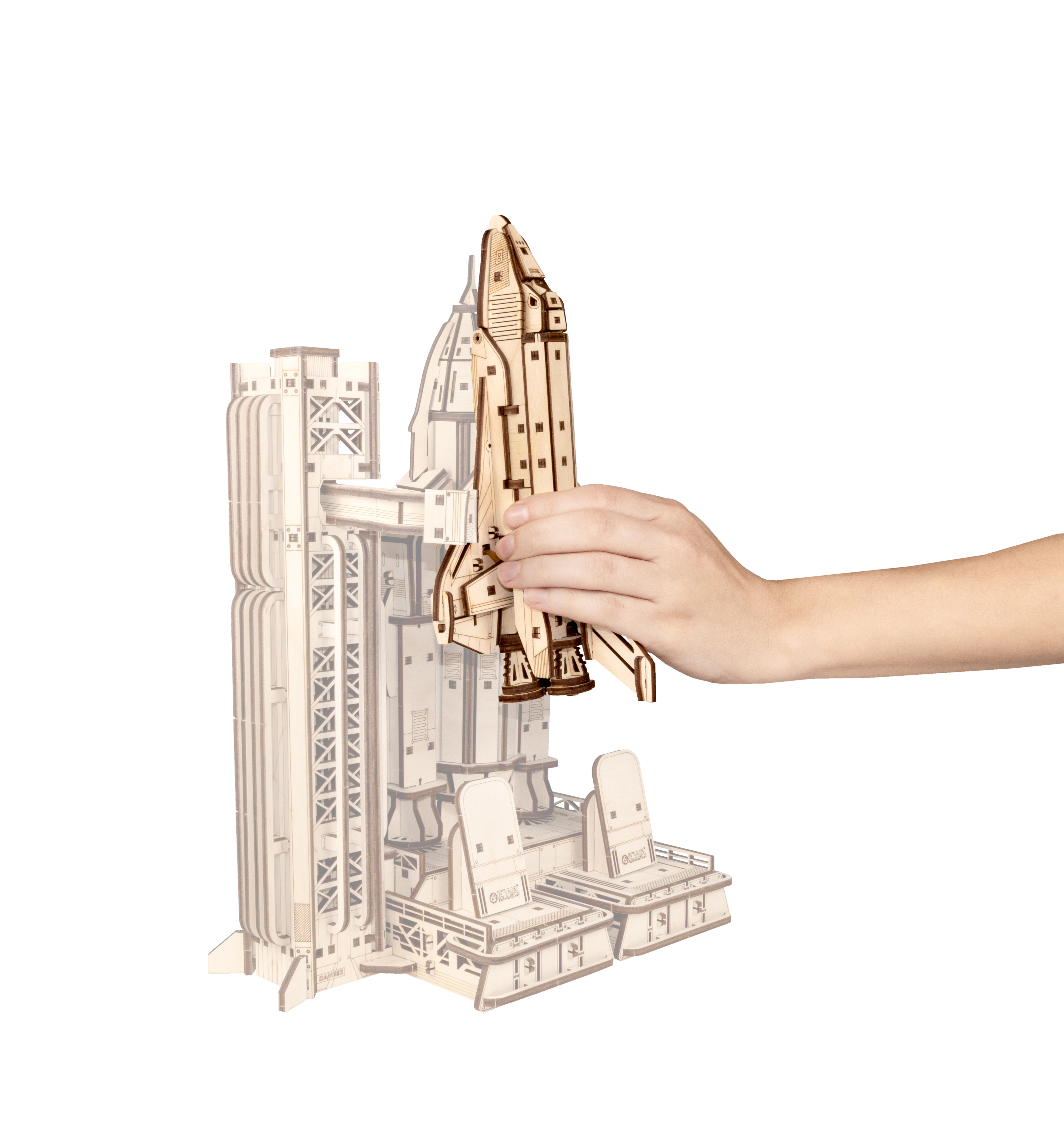 Купить Деревянный конструктор EWA Космический корабль Шаттл оптом