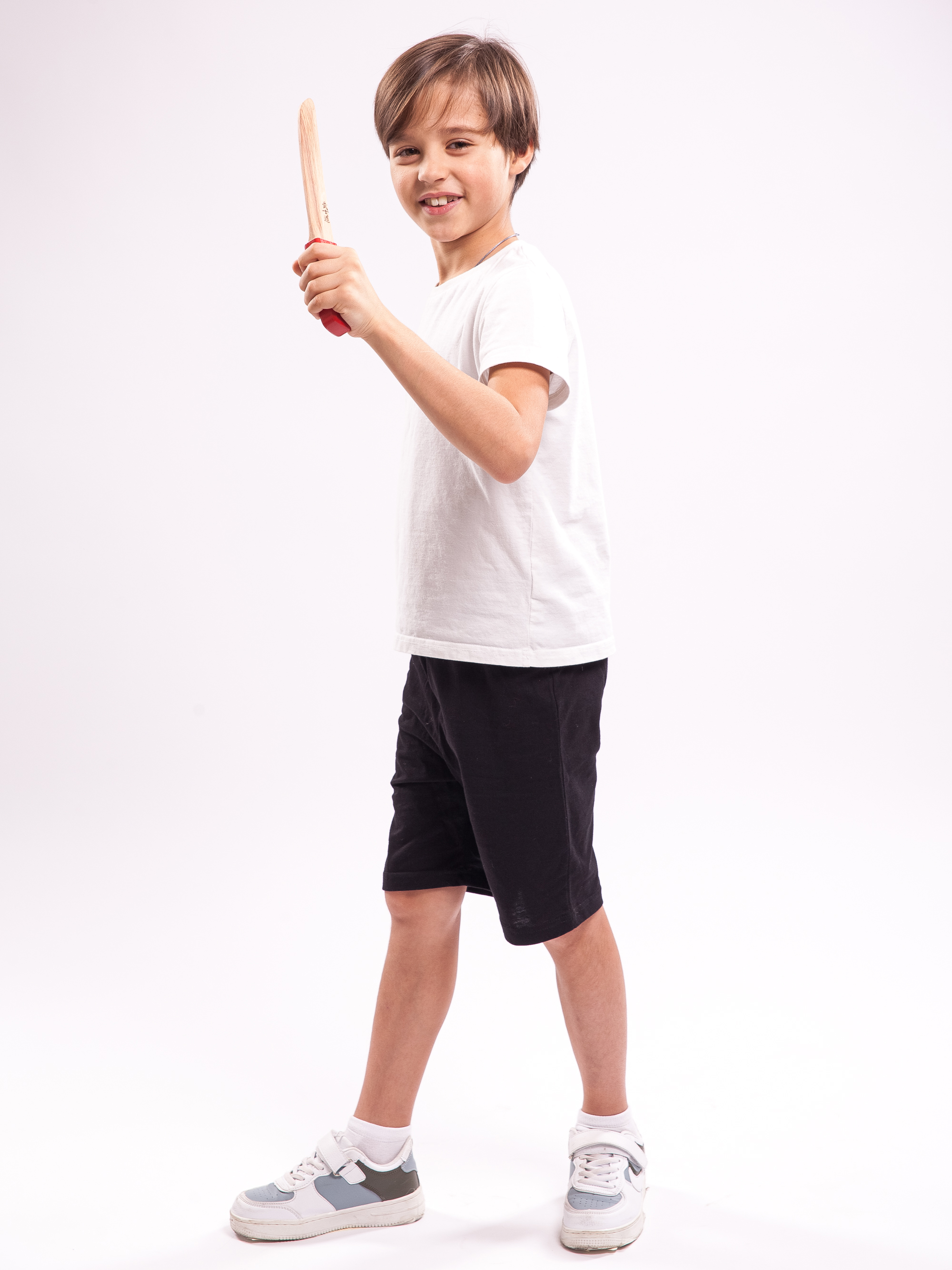 Купить Меч деревянный детский Танто из бука (красный) оптом