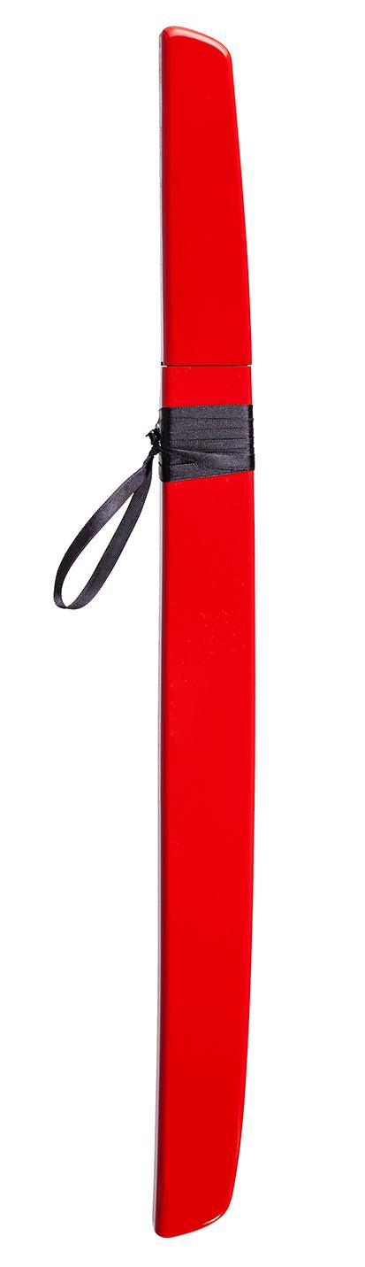 Купить Меч деревянный Вакидзаси в ножнах из бука (красный) оптом