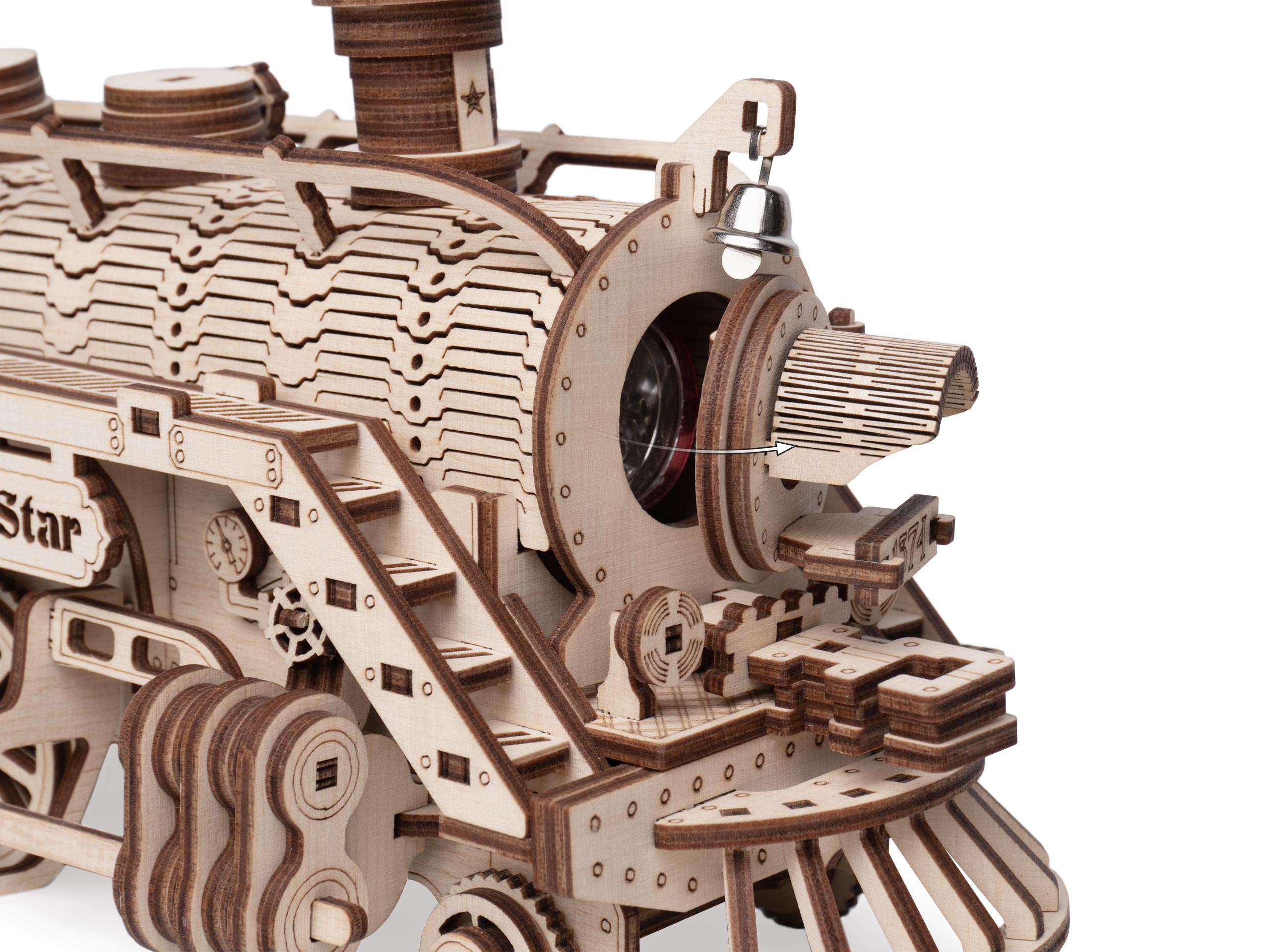 Купить Сборная модель, светильник Lemmo Паровоз "Путь звезды" оптом