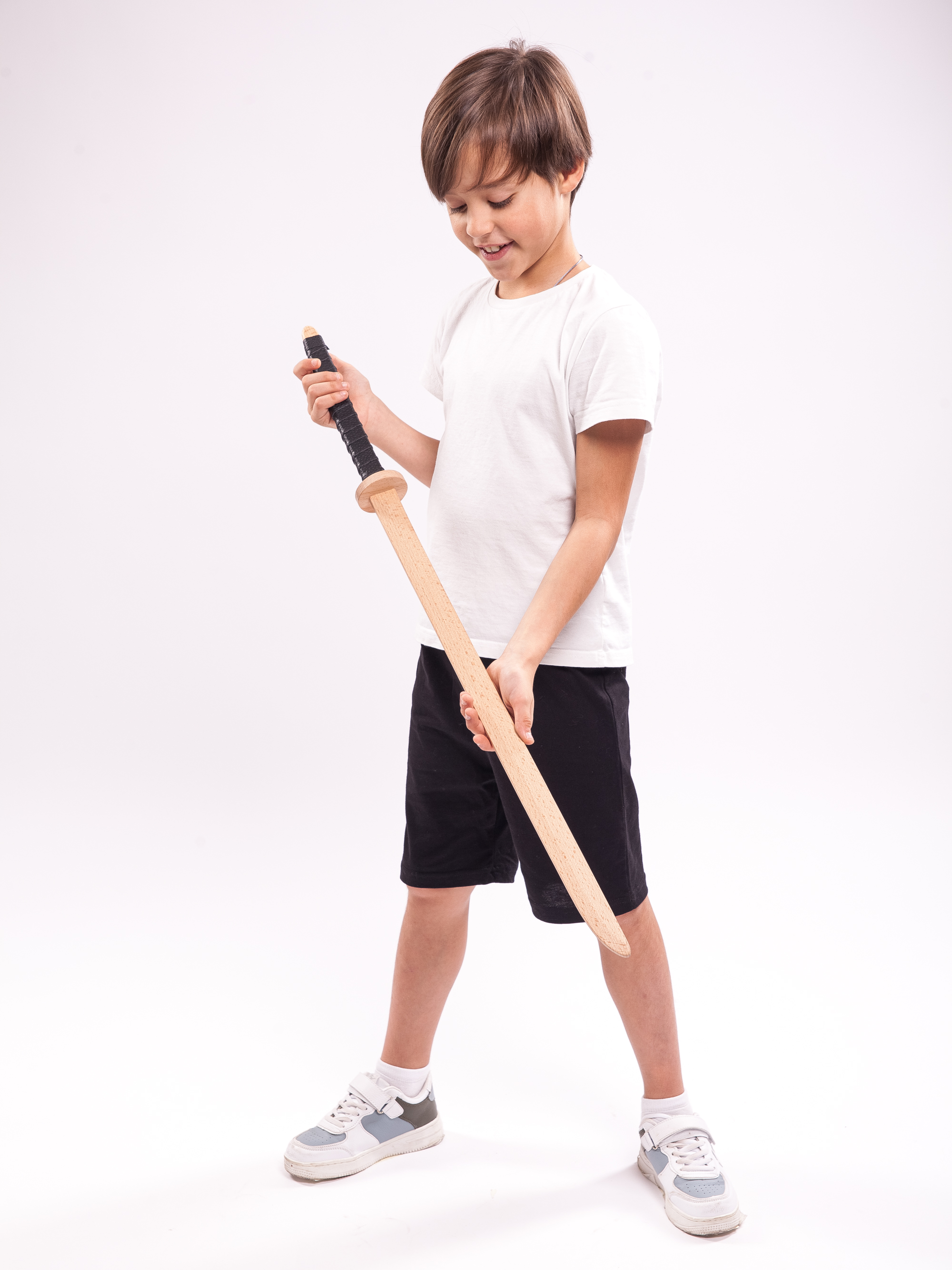 Купить Меч деревянный детский Катана Большая, Тати из бука оптом