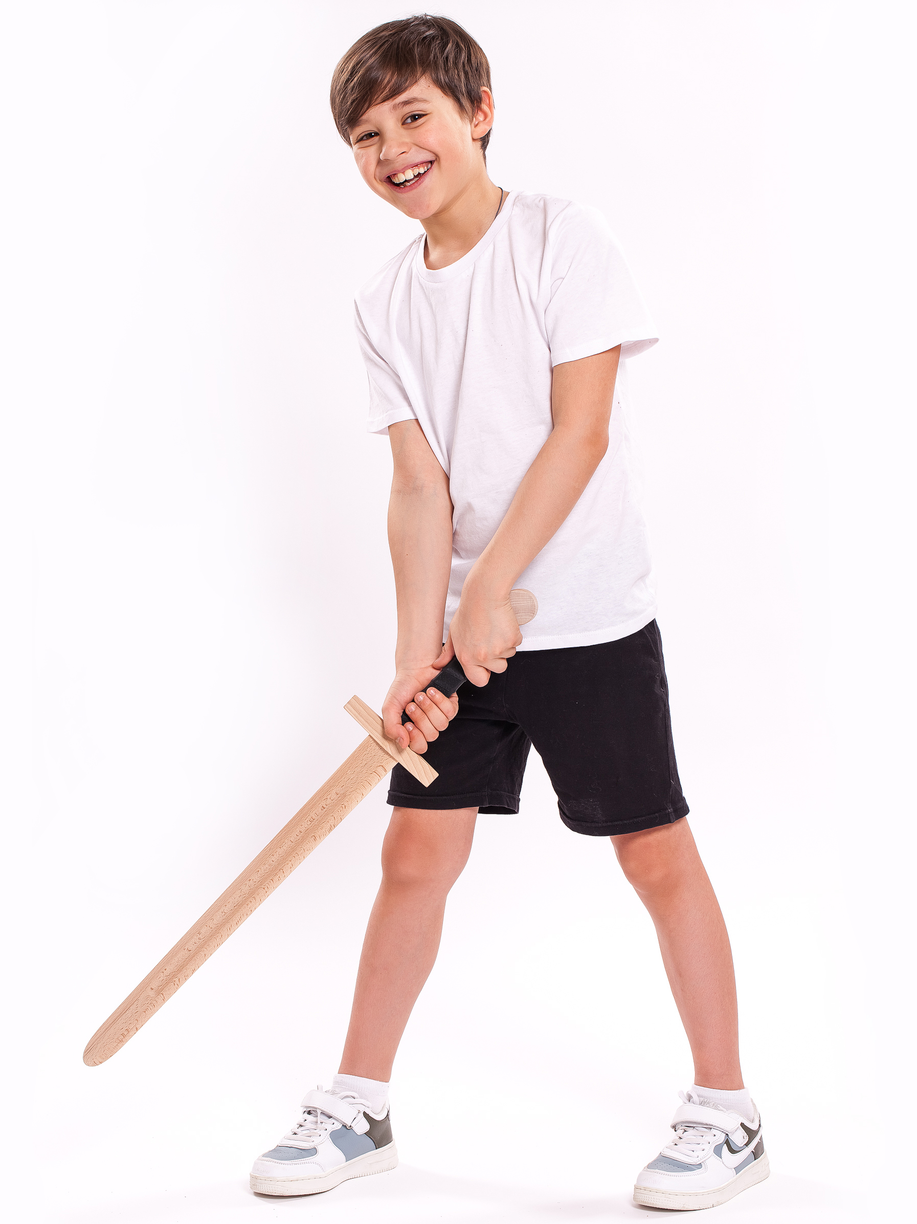 Купить Меч деревянный детский Полуторник из бука оптом