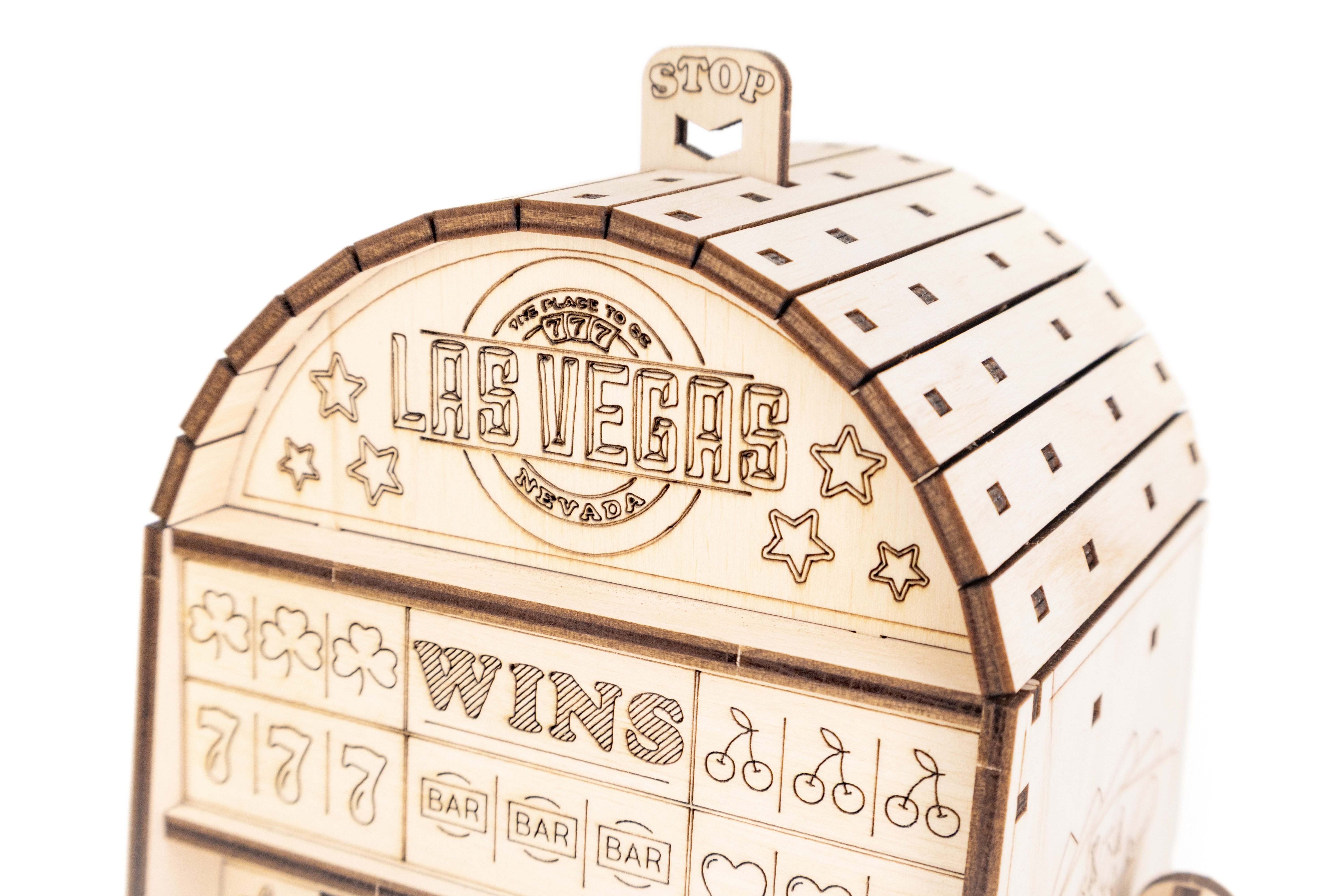 Купить Деревянный конструктор, сборная модель EWA Однорукий бандит оптом