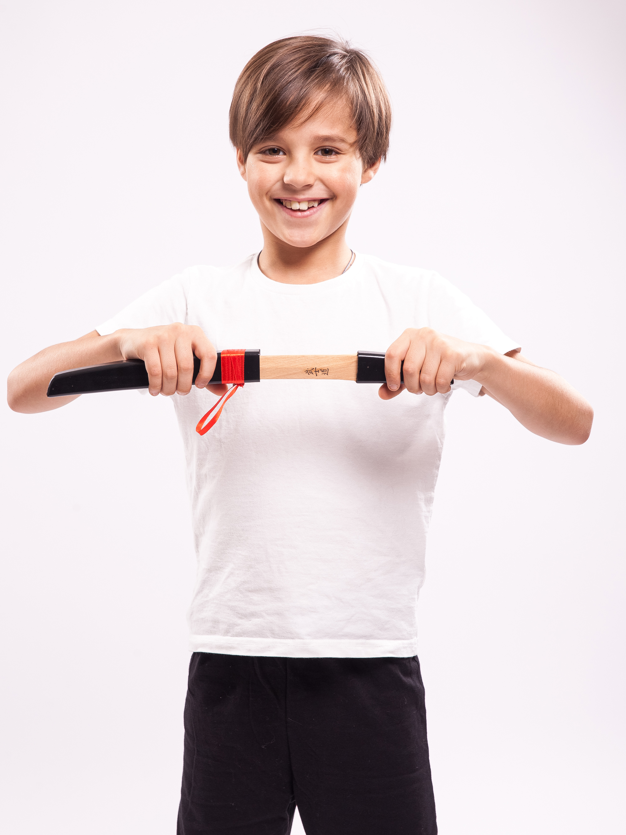 Купить Меч деревянный детский Танто из бука (черный) оптом