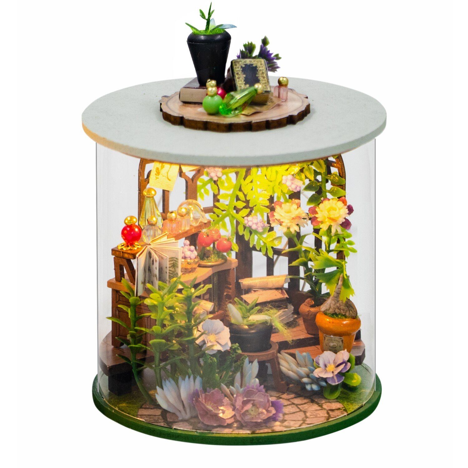 Купить Румбокс книжный, интерьерный конструктор MiniHouse Сказочный сад оптом