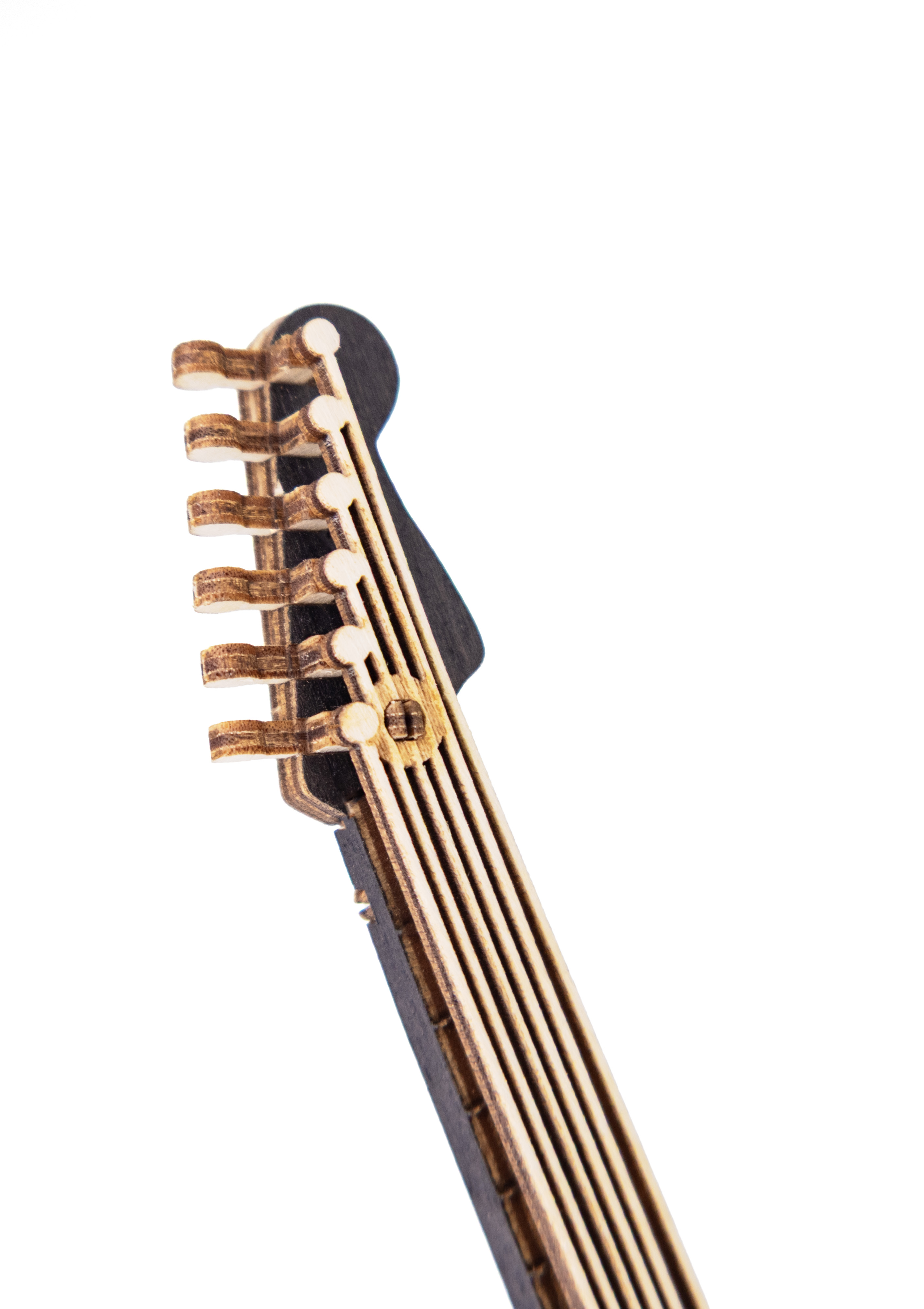 Купить Деревянный конструктор EWA Гитара электро (черная) оптом