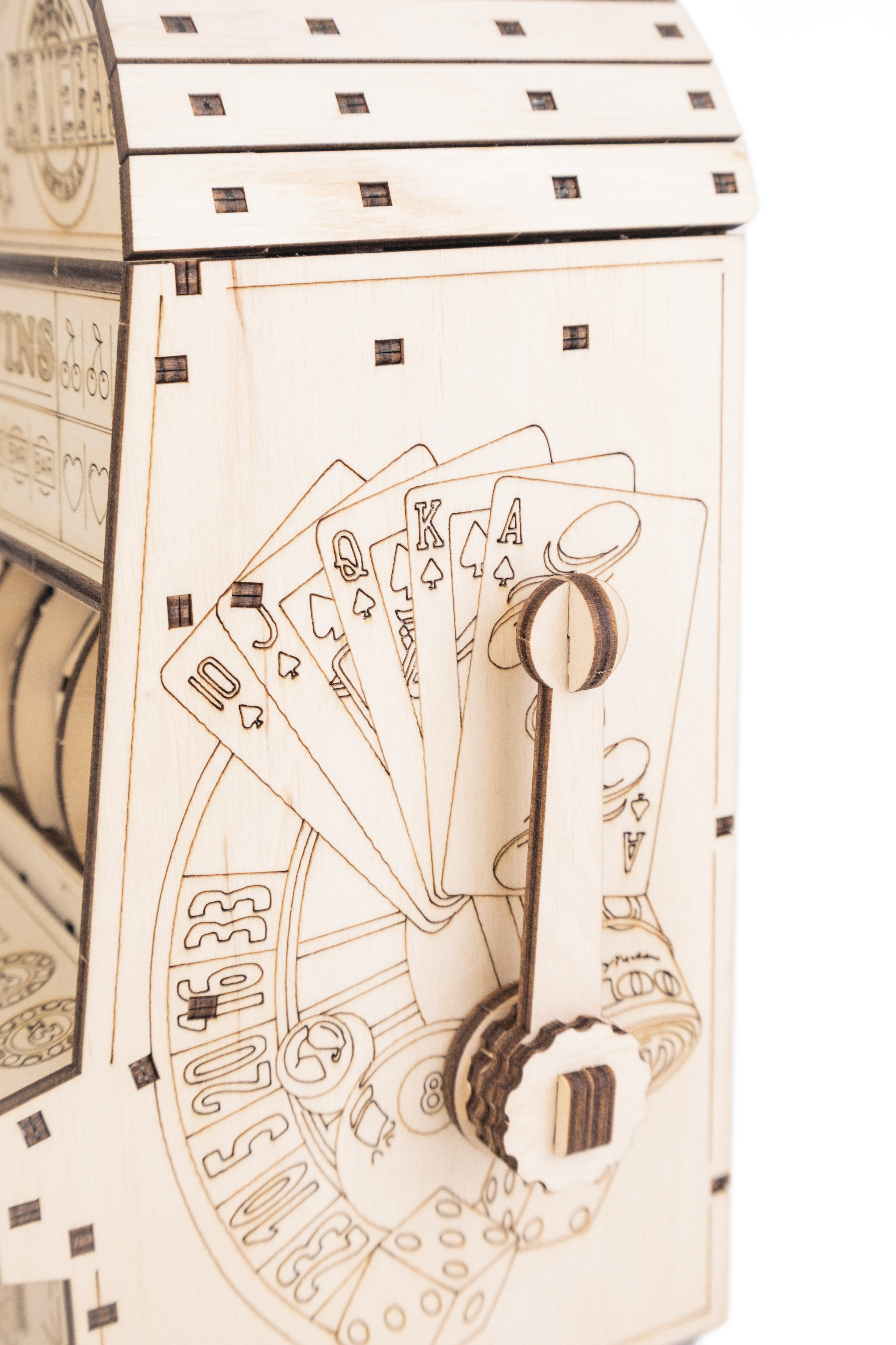 Купить Деревянный конструктор, сборная модель EWA Однорукий бандит оптом