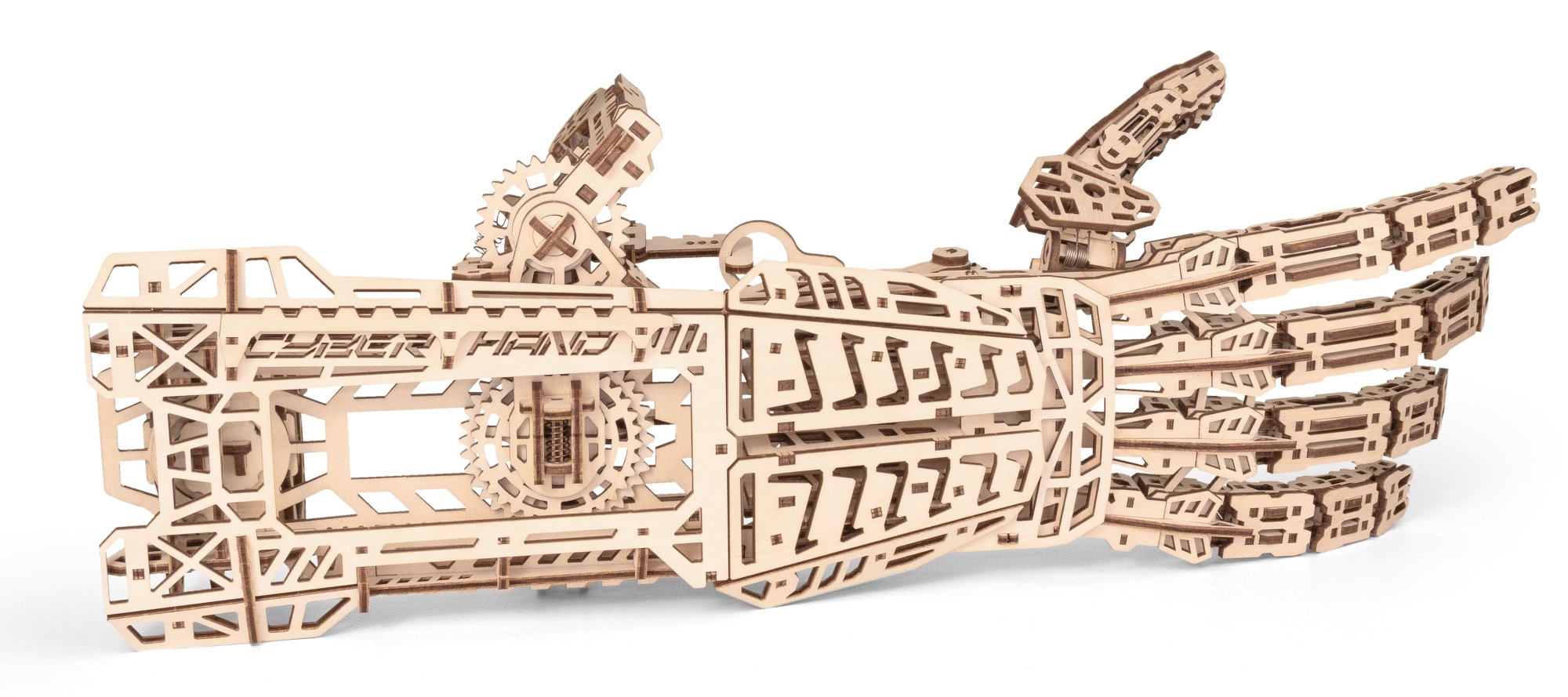 Купить Деревянный конструктор, сборная модель EWA Кибер рука оптом