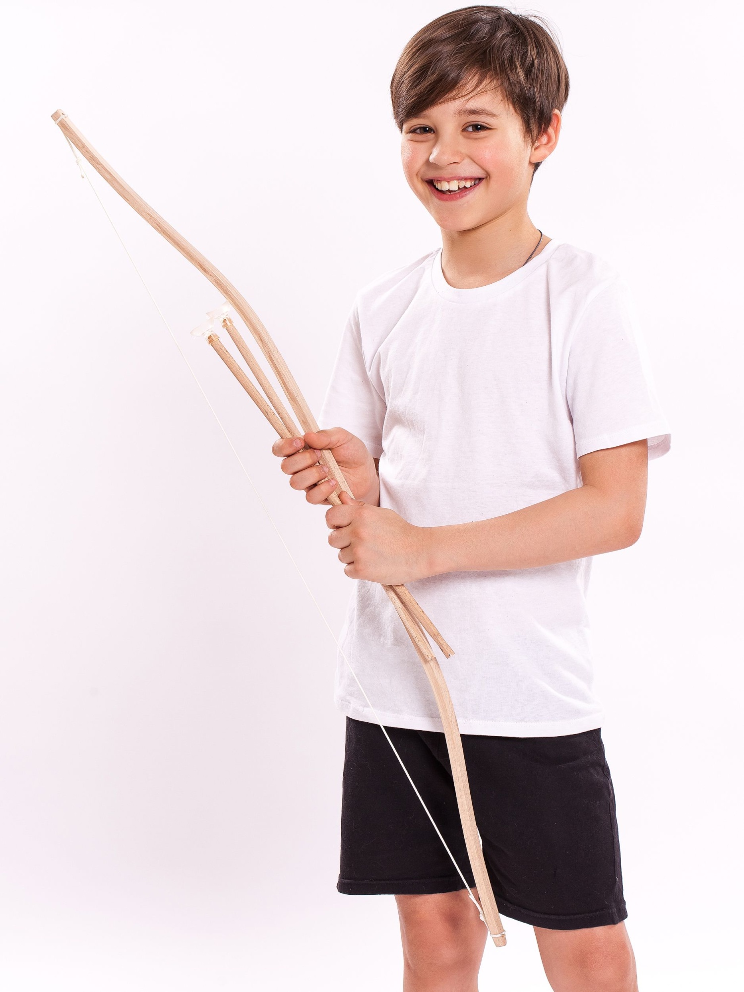 Купить Деревянный лук со стрелами на присосках оптом