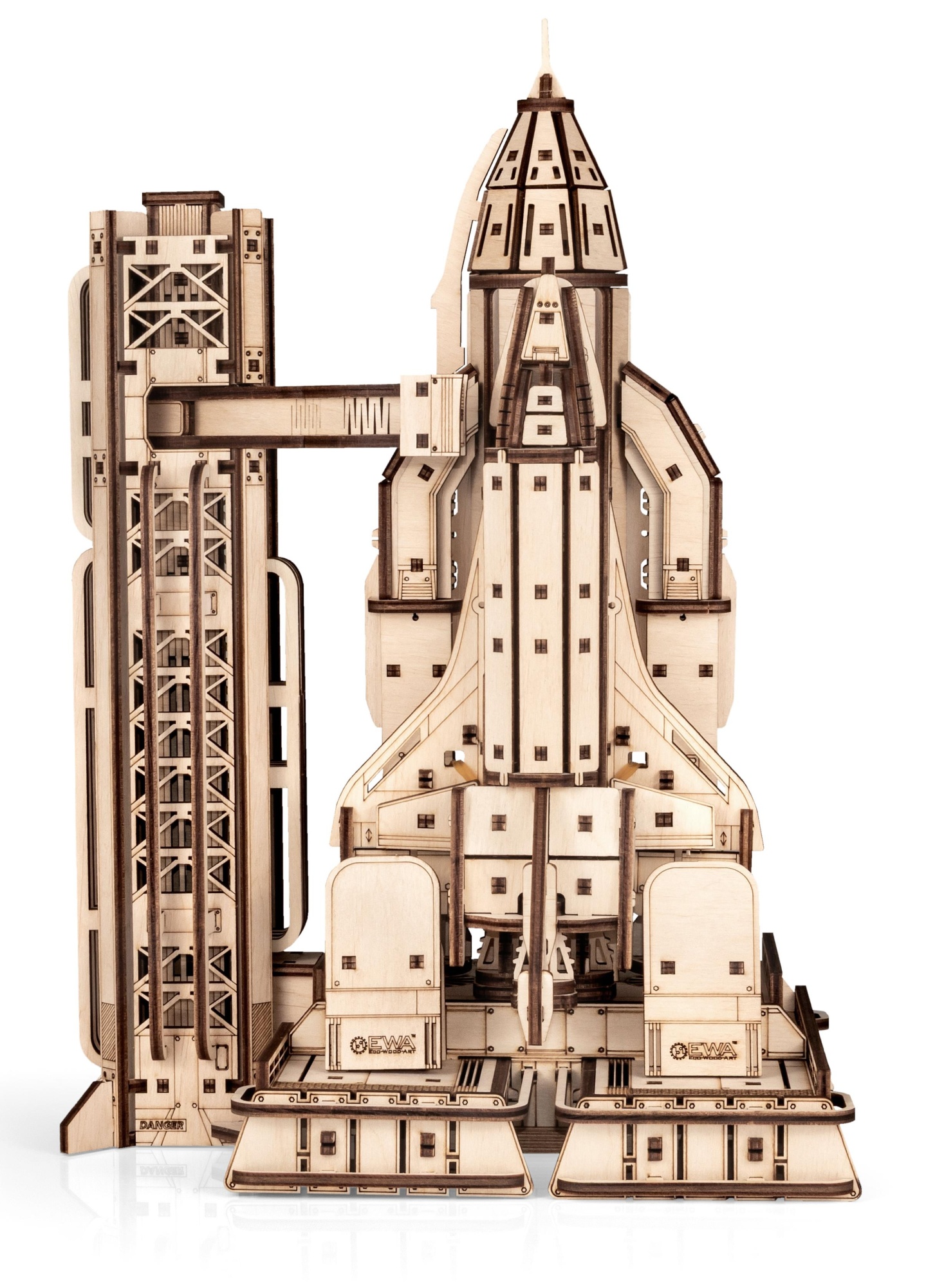 Купить Деревянный конструктор EWA Космический корабль Шаттл оптом