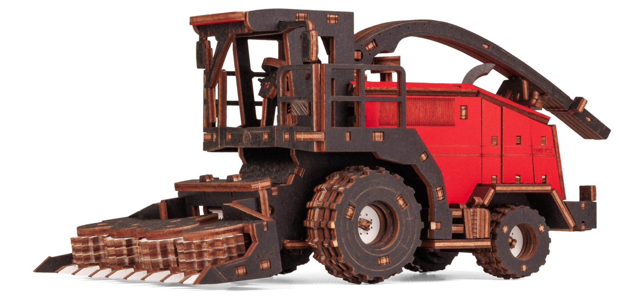 Купить Деревянный конструктор, сборная модель EWA Комбайн FS80 PRO цветной оптом