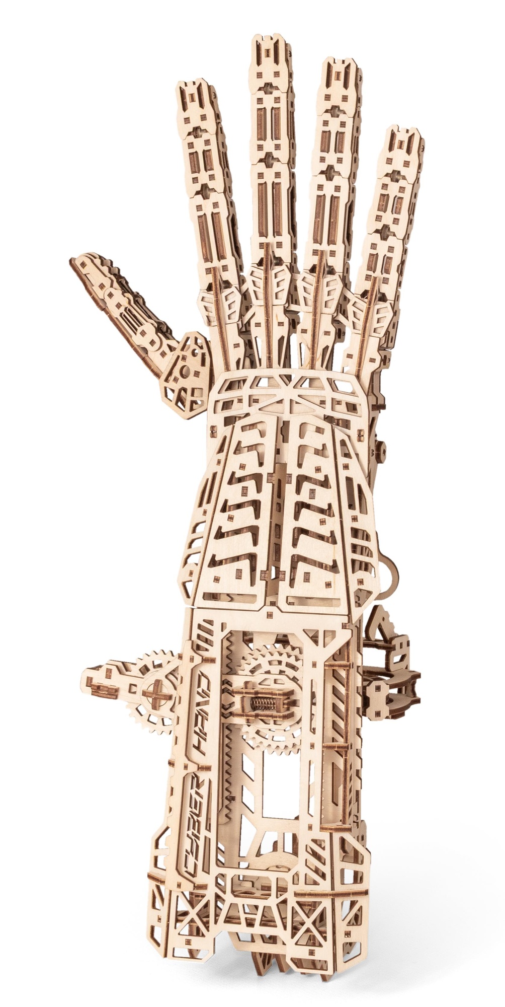 Деревянный конструктор, сборная модель EWA Кибер рука
