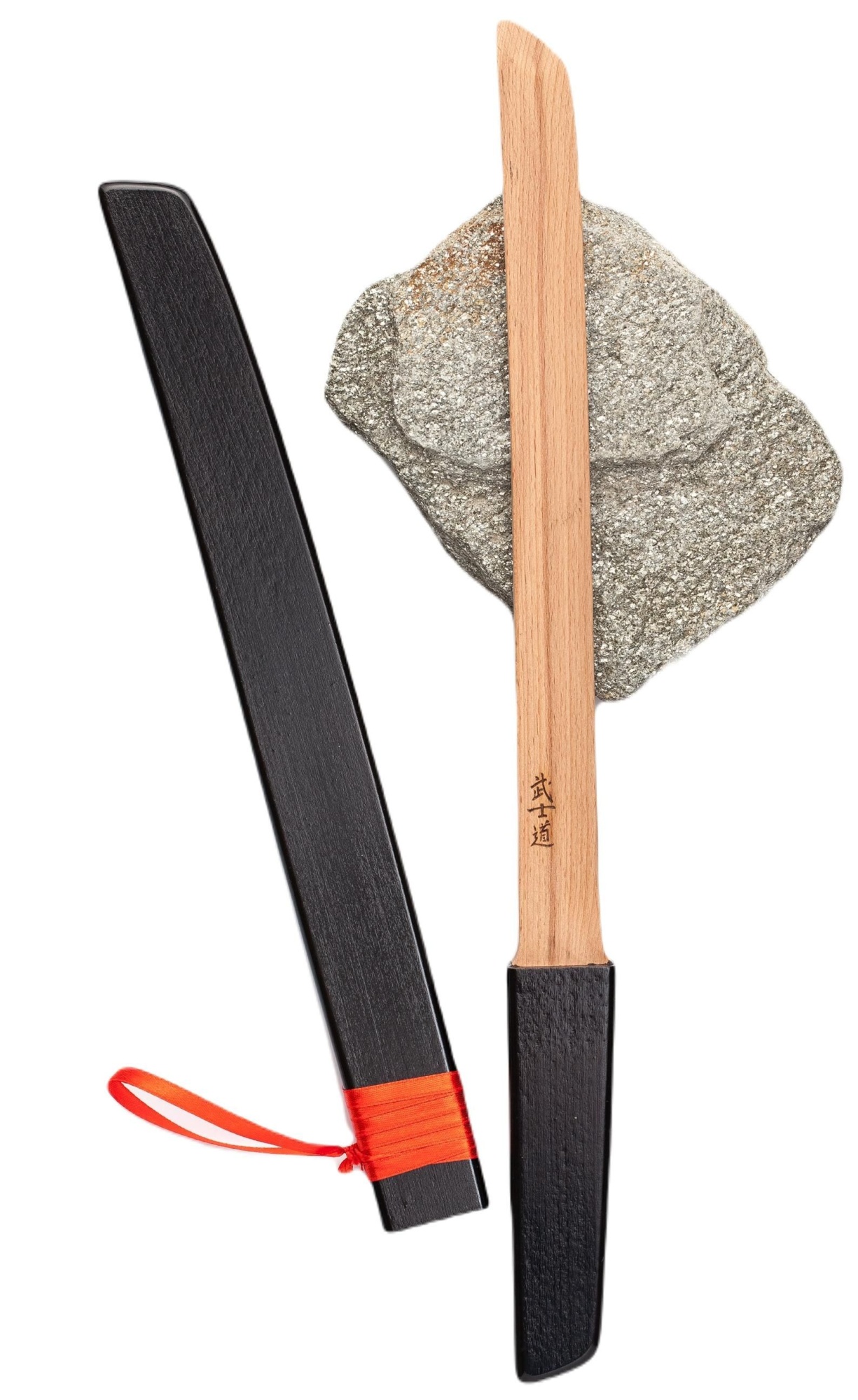 Купить Меч деревянный Вакидзаси в ножнах из бука (черный) оптом