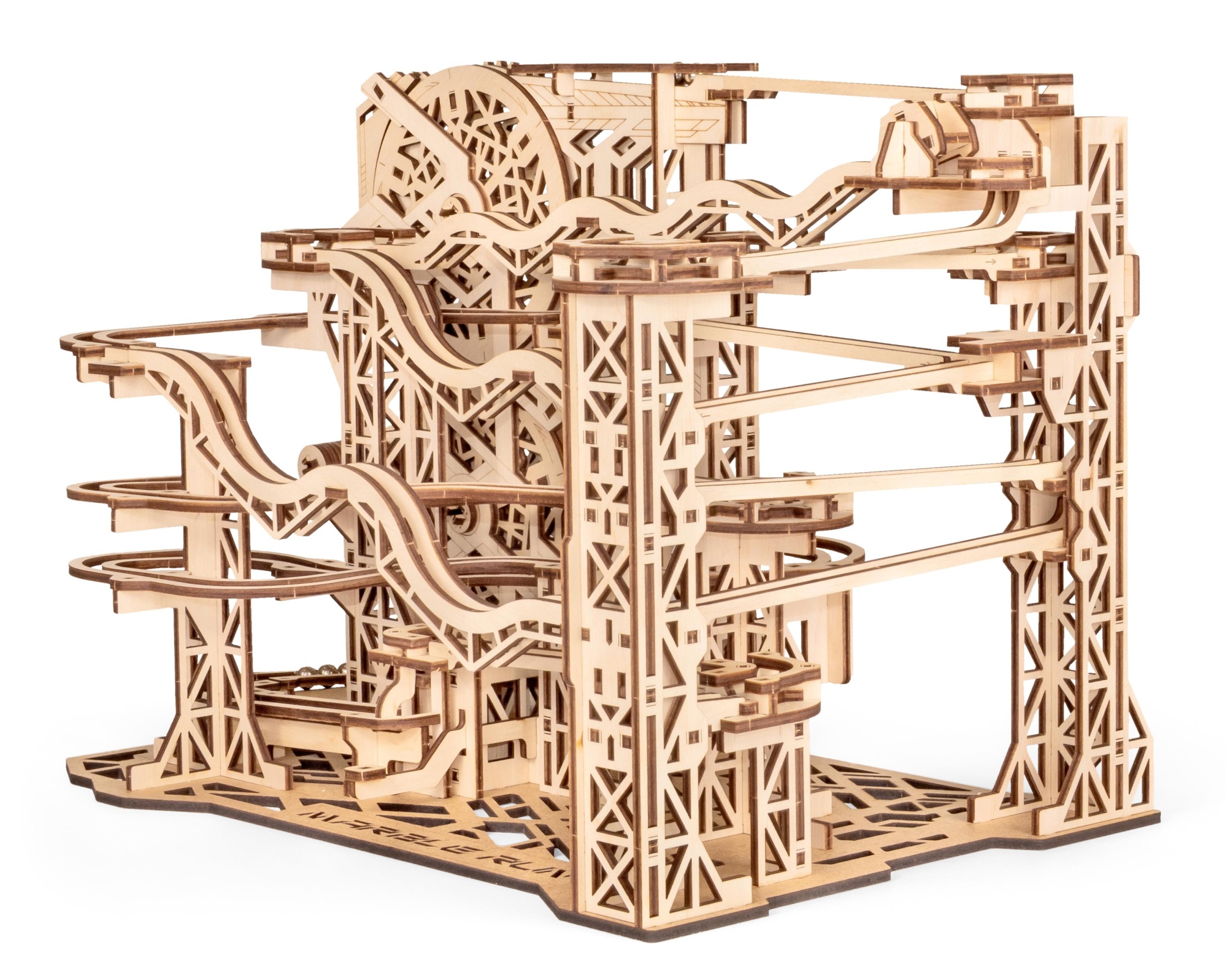Купить Деревянный конструктор, сборная модель EWA Бегущий лабиринт Марбл  оптом