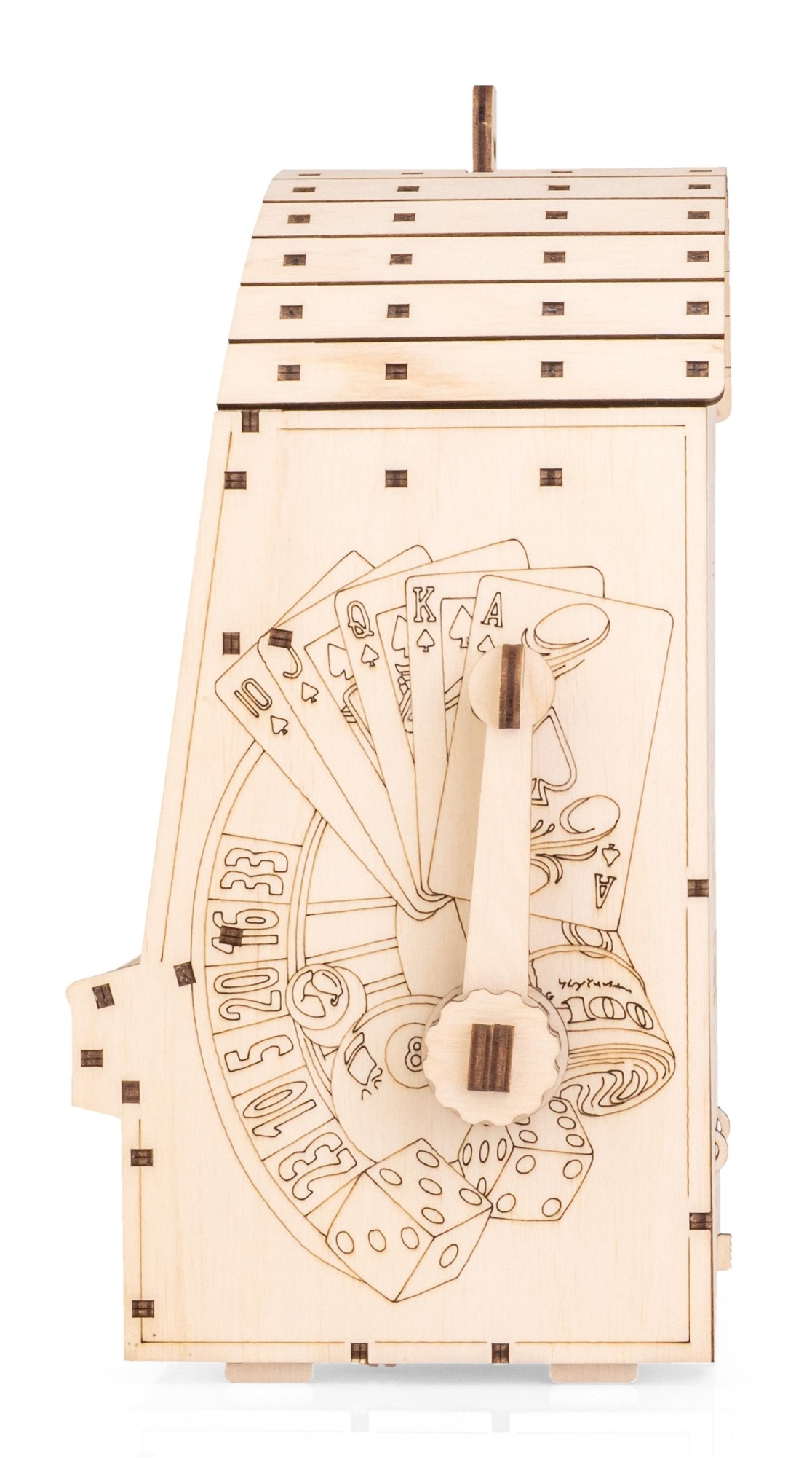 Купить Деревянный конструктор, сборная модель EWA Однорукий бандит оптом