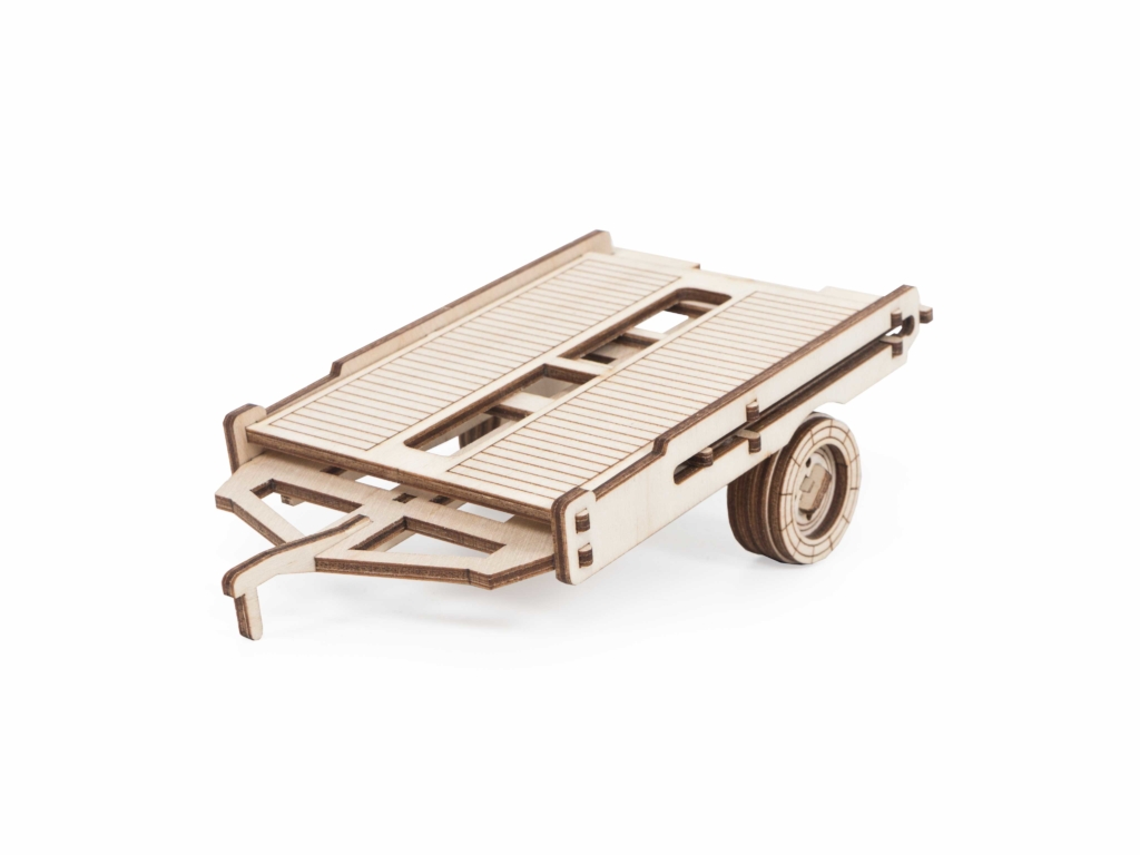 Купить Сборная модель из дерева Lemmo Внедорожник "Кондор" с прицепом оптом