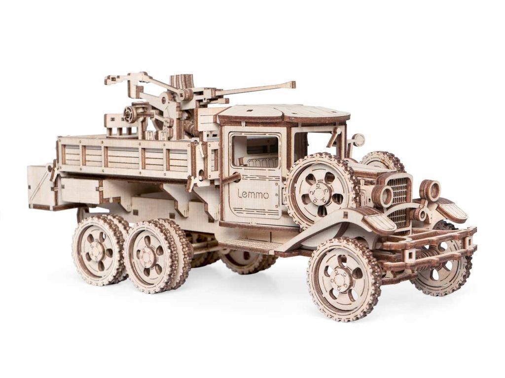 Купить Сборная модель из дерева Lemmo Грузовик ЗПК-1 оптом