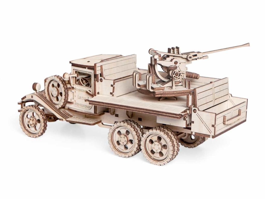 Купить Сборная модель из дерева Lemmo Грузовик ЗПК-1 оптом