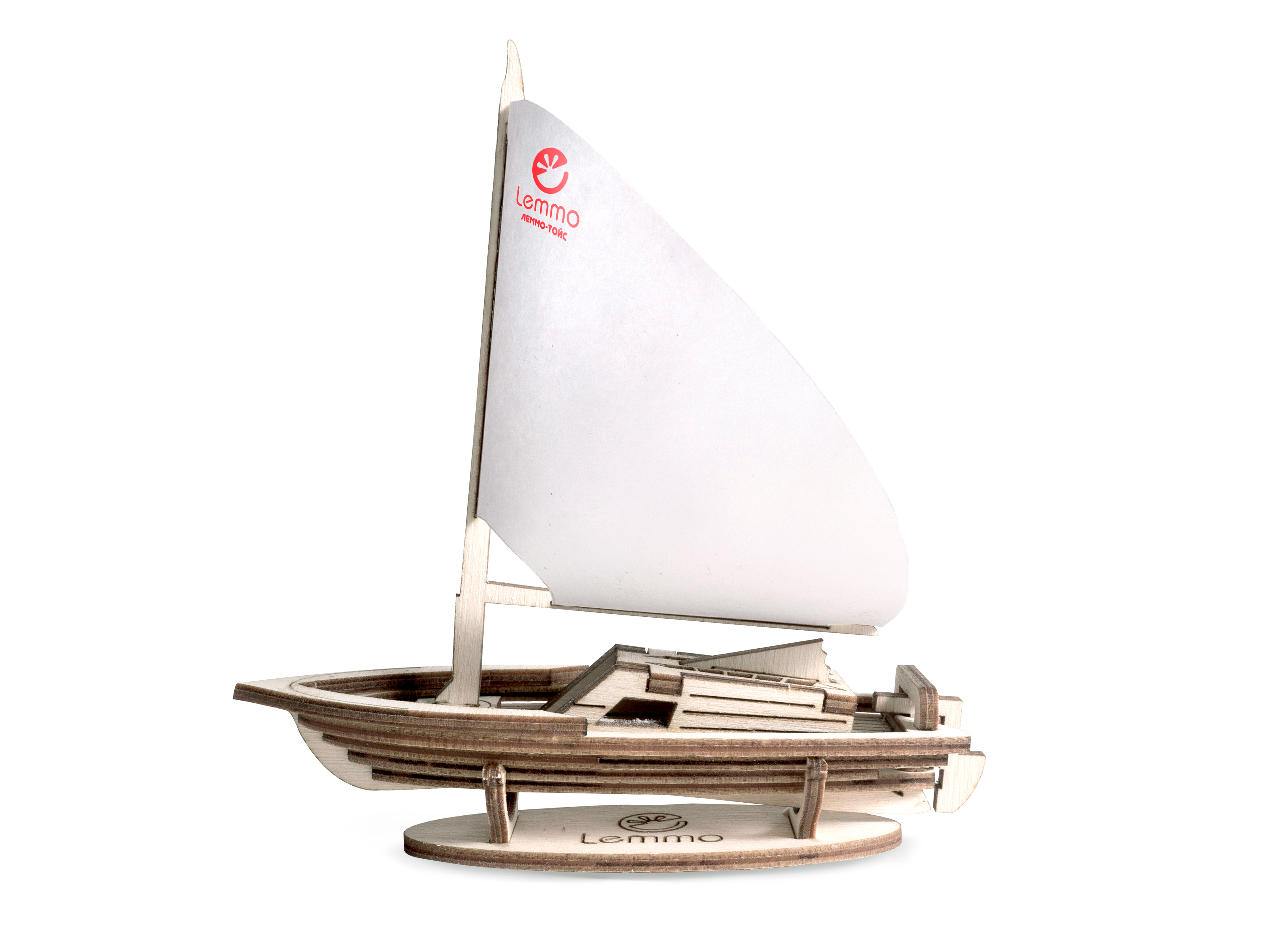 Сборная модель из дерева Lemmo Парусник Юнга