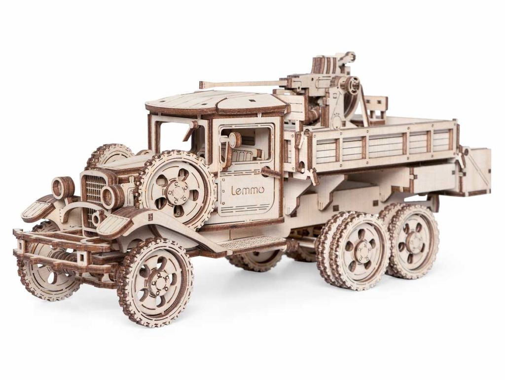 Купить Сборная модель из дерева Lemmo Грузовик ЗПК-1 оптом
