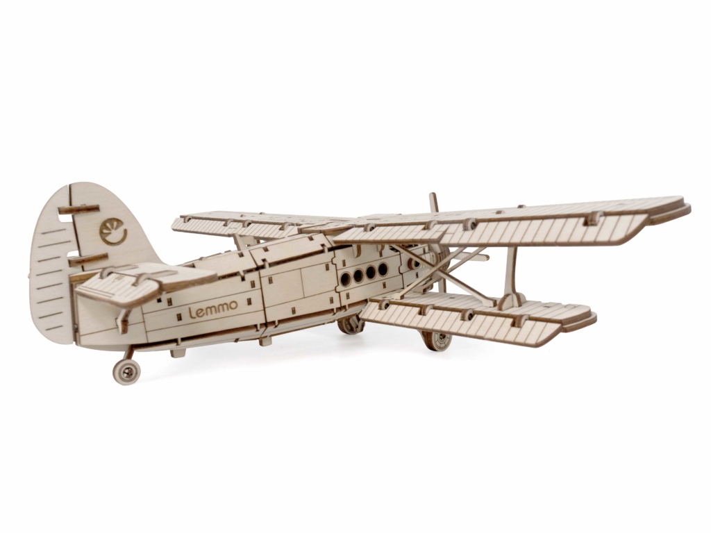 Купить Сборная модель из дерева Lemmo Самолет "Арлан" оптом