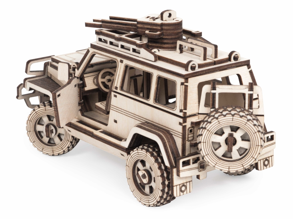 Купить Сборная модель из дерева Lemmo Внедорожник "Булат" оптом