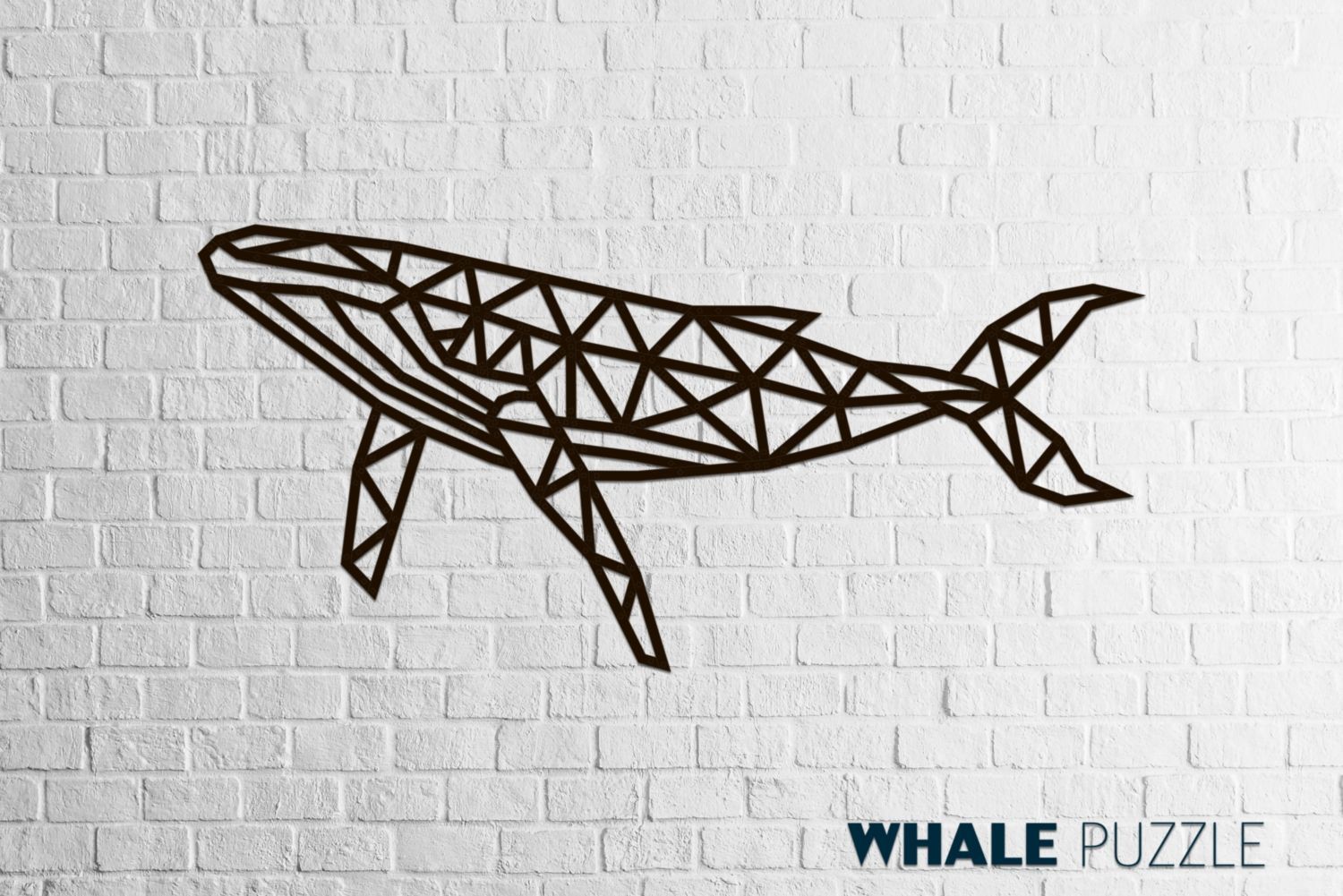 Купить Деревянный декор настенный, панно EWA Design Большой Кит оптом