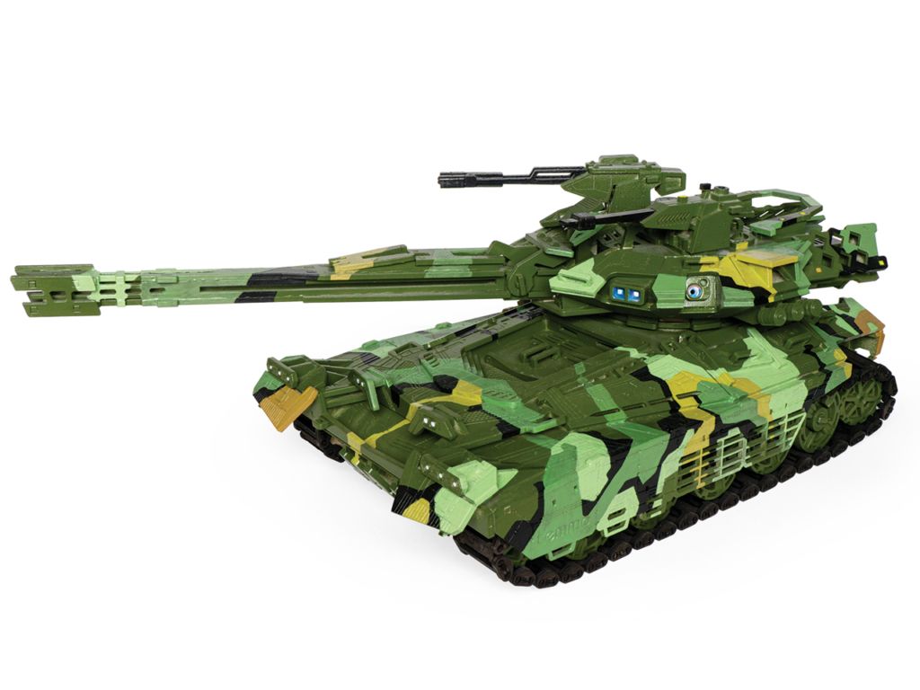 Купить Деревянный конструктор, сборная модель танка Lemmo Хищник / стреляет пулями, ездит оптом