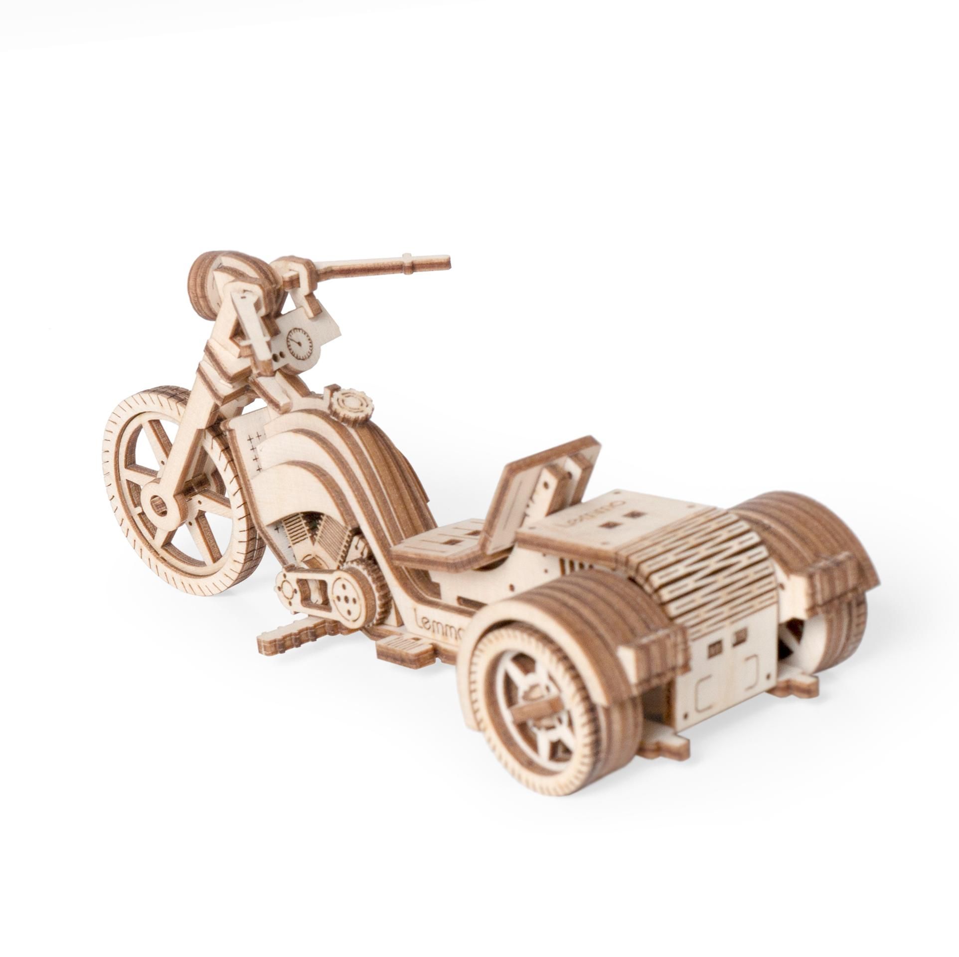 Купить Деревянный конструктор, сборная модель Lemmo Трицикл "Фотон" оптом