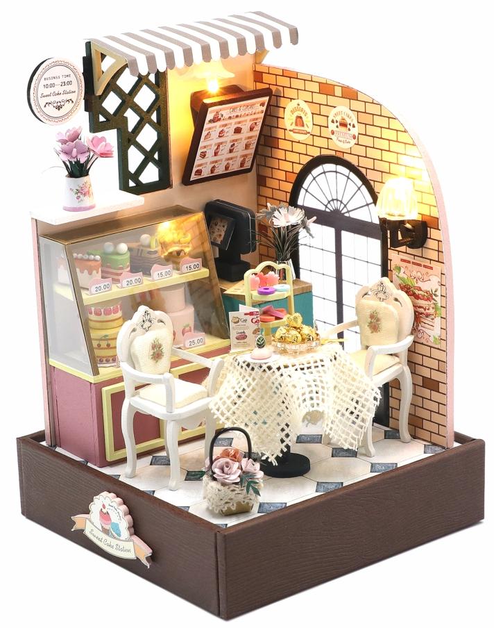 Купить Румбокс, интерьерный конструктор MiniHouse Кондитерская на углу оптом