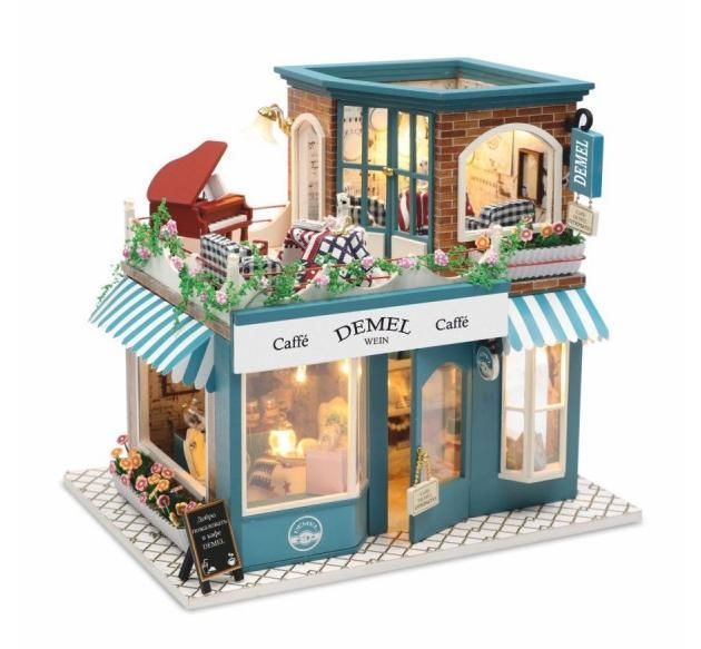 Купить Румбокс, интерьерный конструктор MiniHouse Серия: Известные кафе мира "Сaffe Demel" оптом