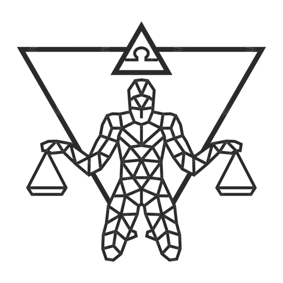 Деревянный декор настенный, панно EWA Design Знаки Зодиака Весы