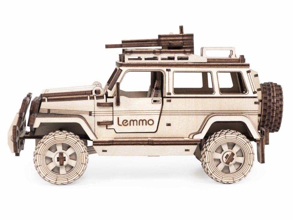 Купить Сборная модель из дерева Lemmo Внедорожник "Булат" оптом