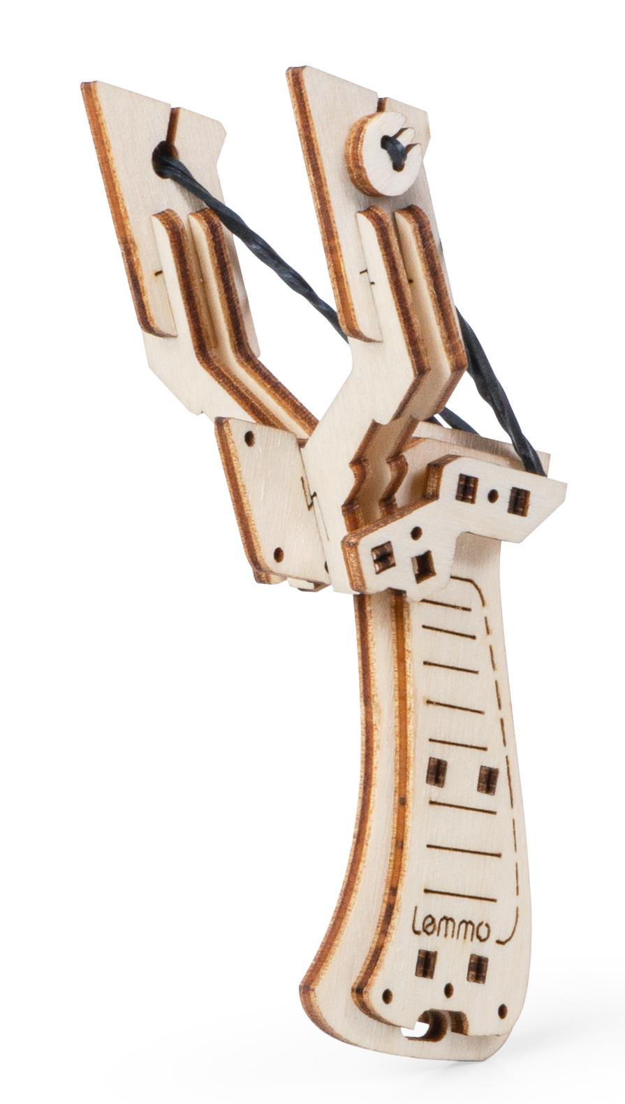 Деревянный конструктор Lemmo Рогатка из дерева