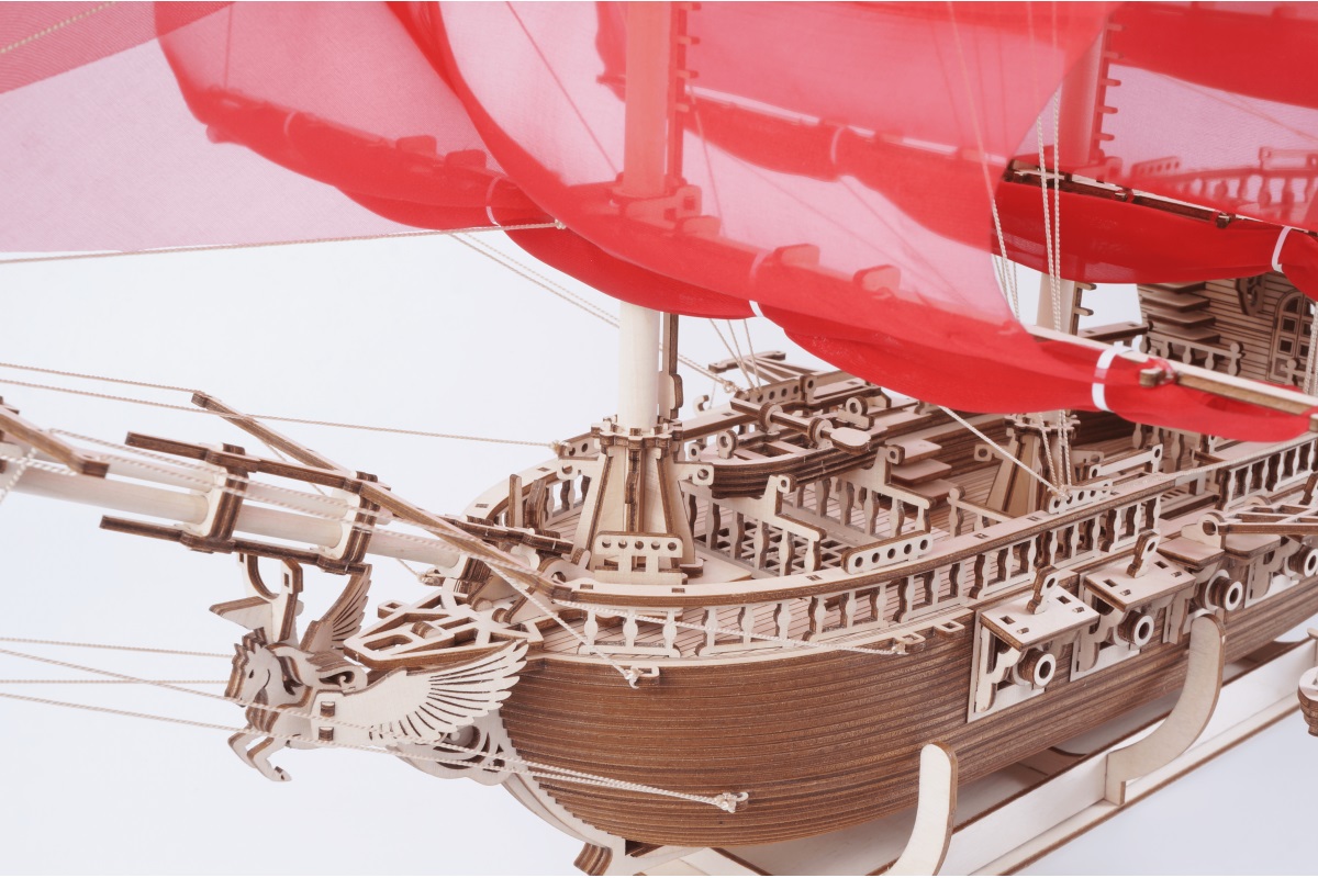 Купить Сборная модель из дерева Lemmo Корабль Пегас оптом