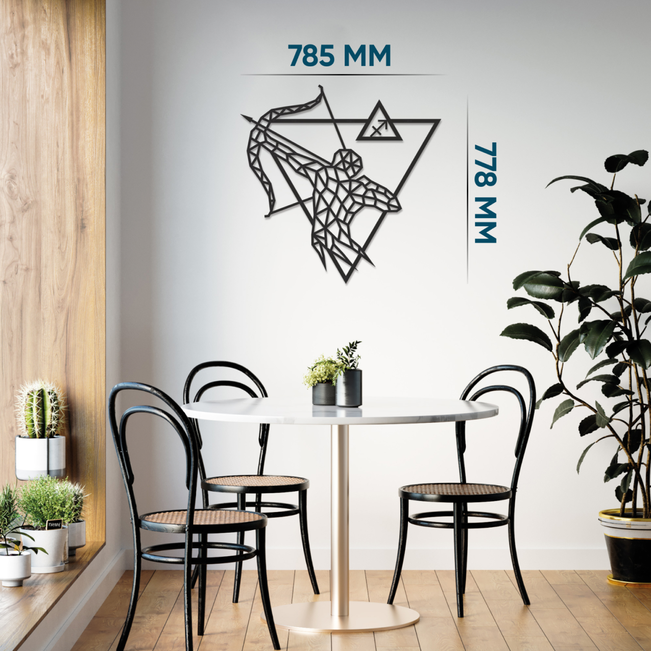 Купить Деревянный декор настенный, панно EWA Design Знаки Зодиака Стрелец оптом