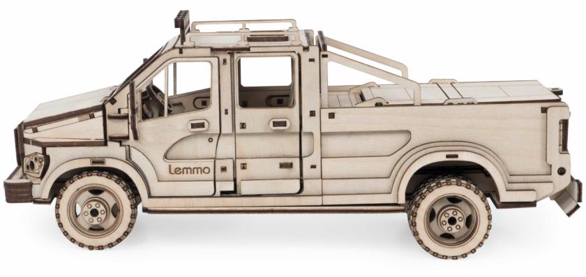 Купить Конструктор 3D деревянный Lemmo Пикап "Эльтано" оптом