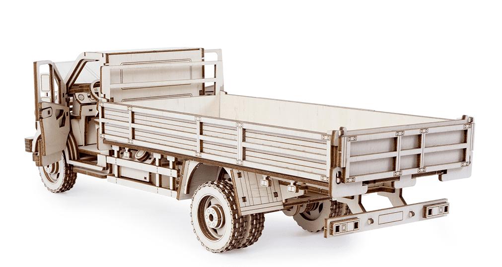 Купить Конструктор 3D деревянный Lemmo Грузовик "Гефест" с кузовом оптом