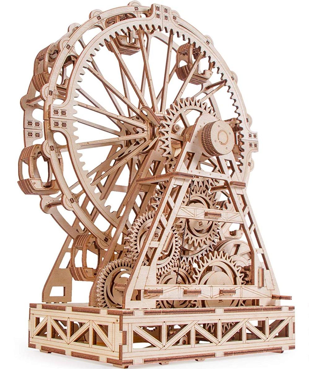Купить Механическая сборная модель Wood Trick Механическое колесо обозрения оптом