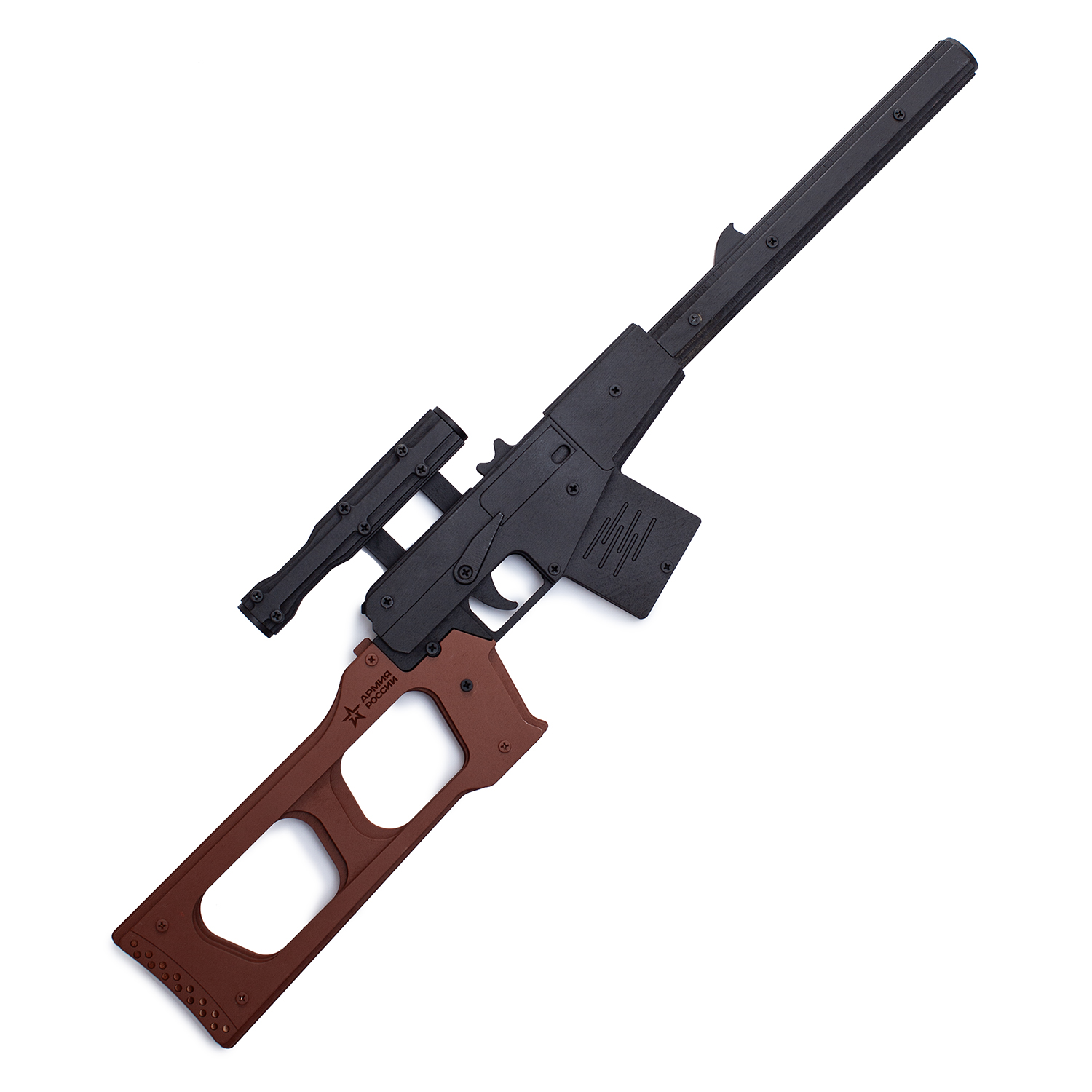 Резинкострел из дерева Армия России ВСС (Винторез)