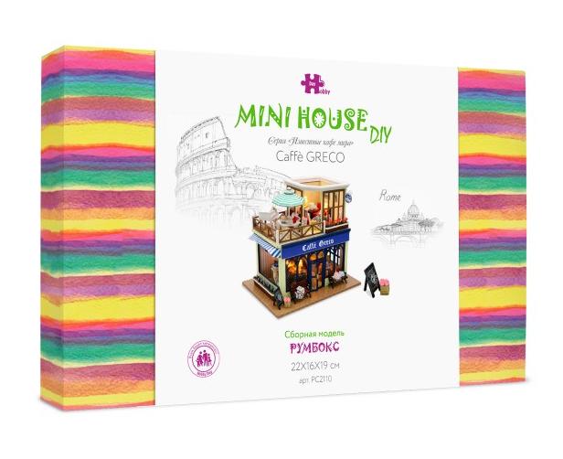 Купить Румбокс, интерьерный конструктор MiniHouse Серия: Известные кафе мира "Caffe Greco" оптом
