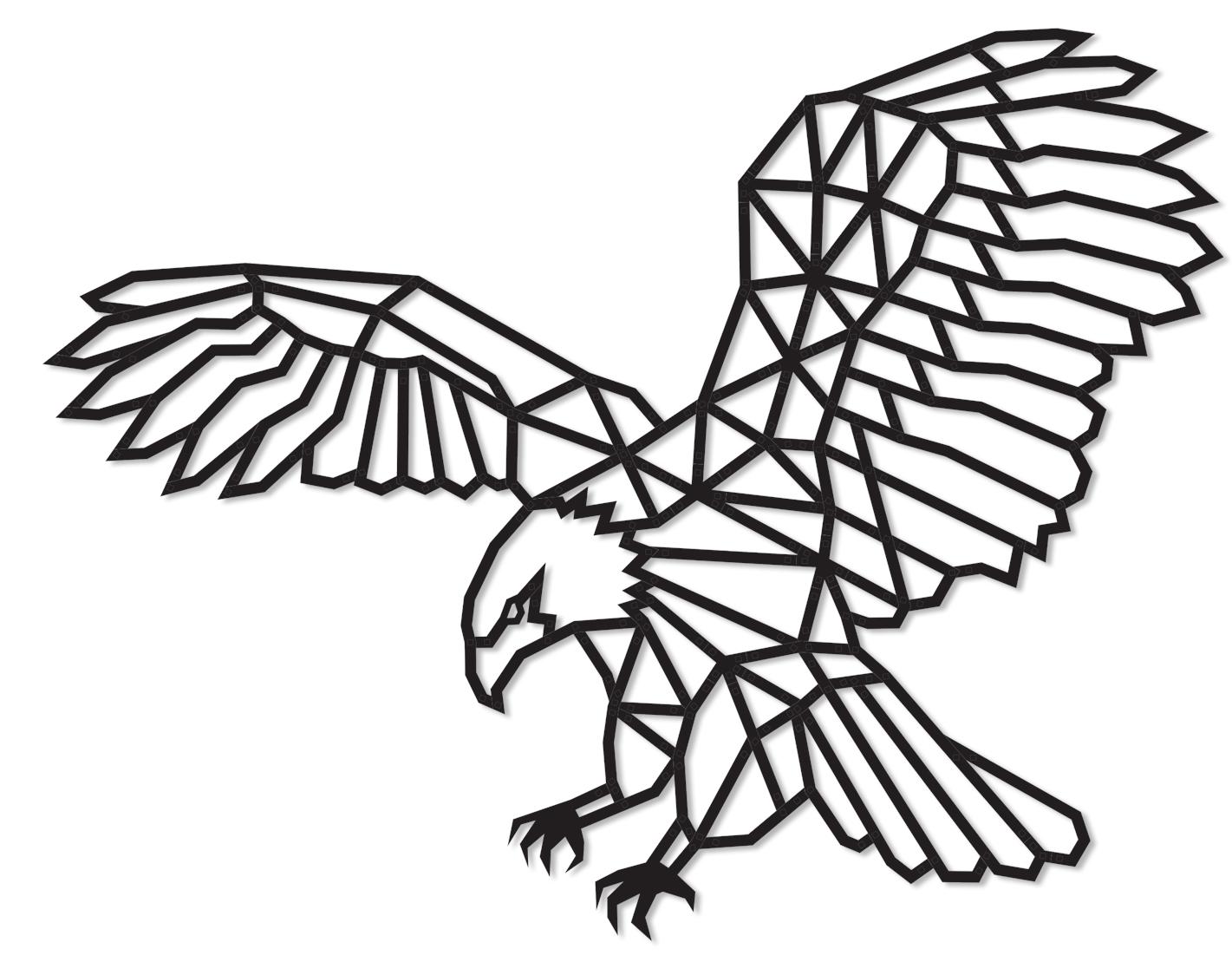 Купить Деревянный декор настенный, панно EWA Design Орел оптом