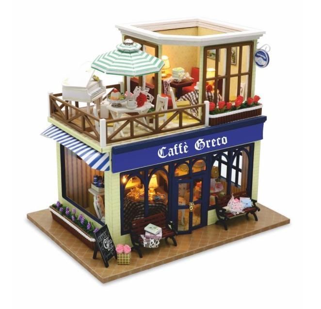 Купить Румбокс, интерьерный конструктор MiniHouse Серия: Известные кафе мира "Caffe Greco" оптом